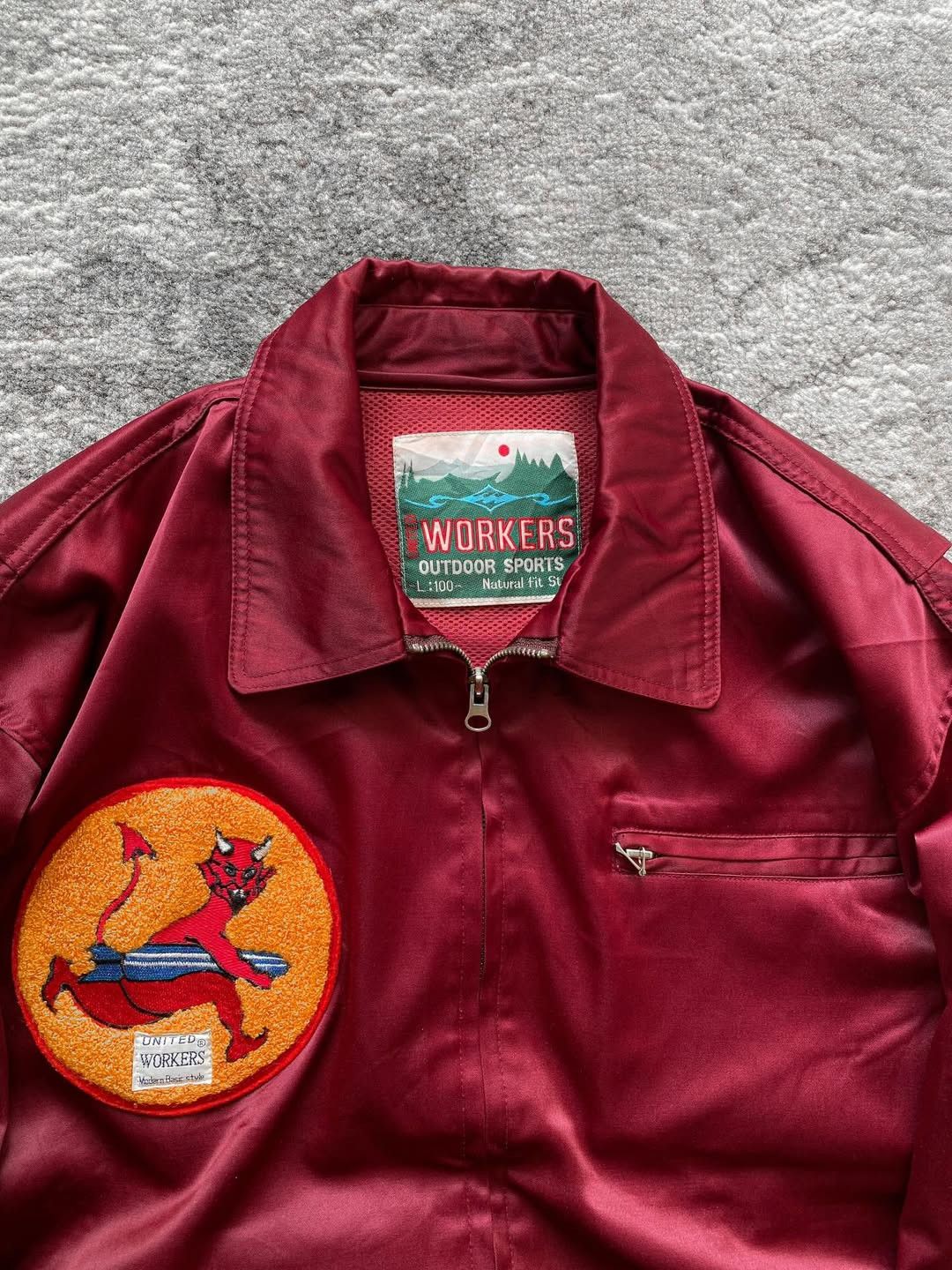 Vintage United Workers American Style Jacket Size US L / EU 52-54 / 3 - 3 Thumbnail