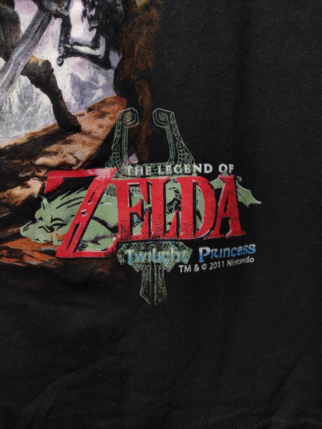 Nintendo Vtg The Legend Of Zelda " Twilight Princess " 2011 T-Shirt Size US M / EU 48-50 / 2 - 4 Thumbnail