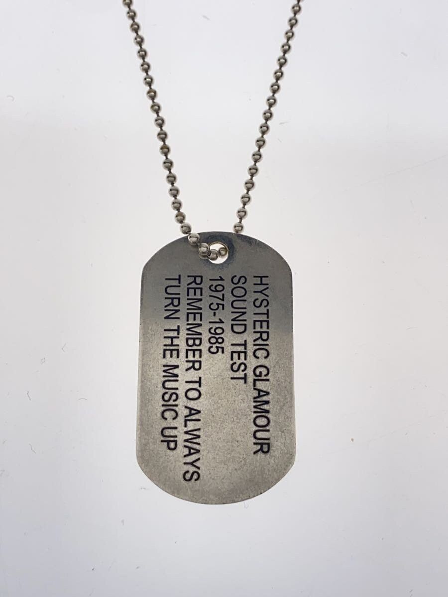 Hysteric Glamour Guitar Dog Tag Necklace Size ONE SIZE - 3 Thumbnail