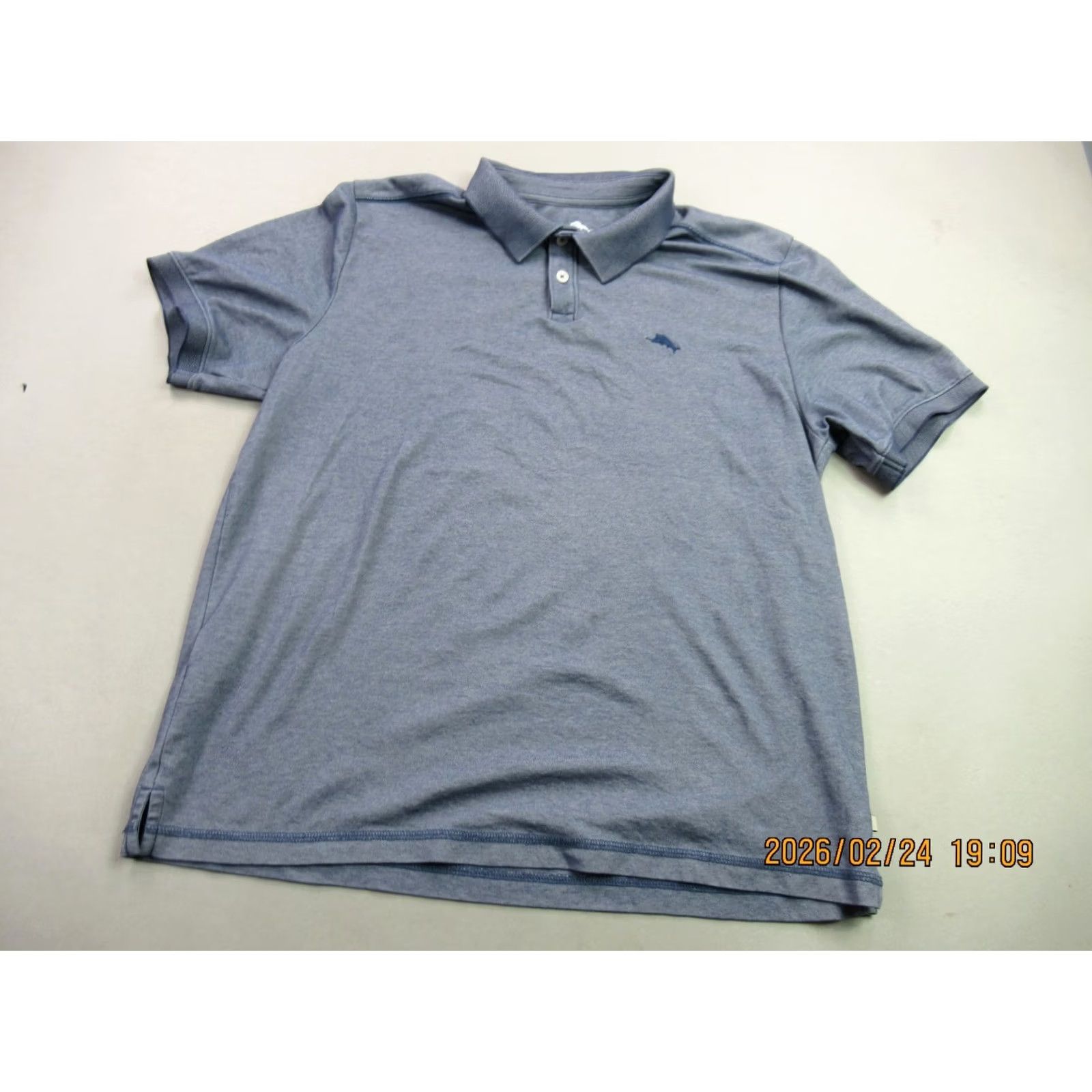 Tommy Bahama Tommy Bahama Polo Shirt XL Blue Short Sleeve Golf Button Up Casual Mens Shirts Polo Shirt Size US XL / EU 56 / 4 - 2 Thumbnail