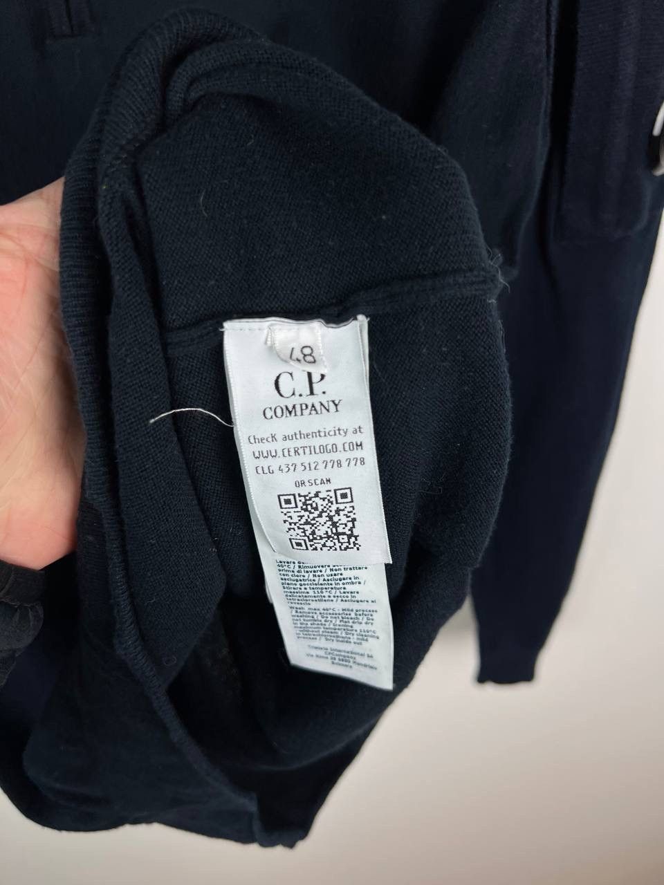C.P. Company C.P.Company half zip sweater size 48 Size US M / EU 48-50 / 2 - 7 Thumbnail