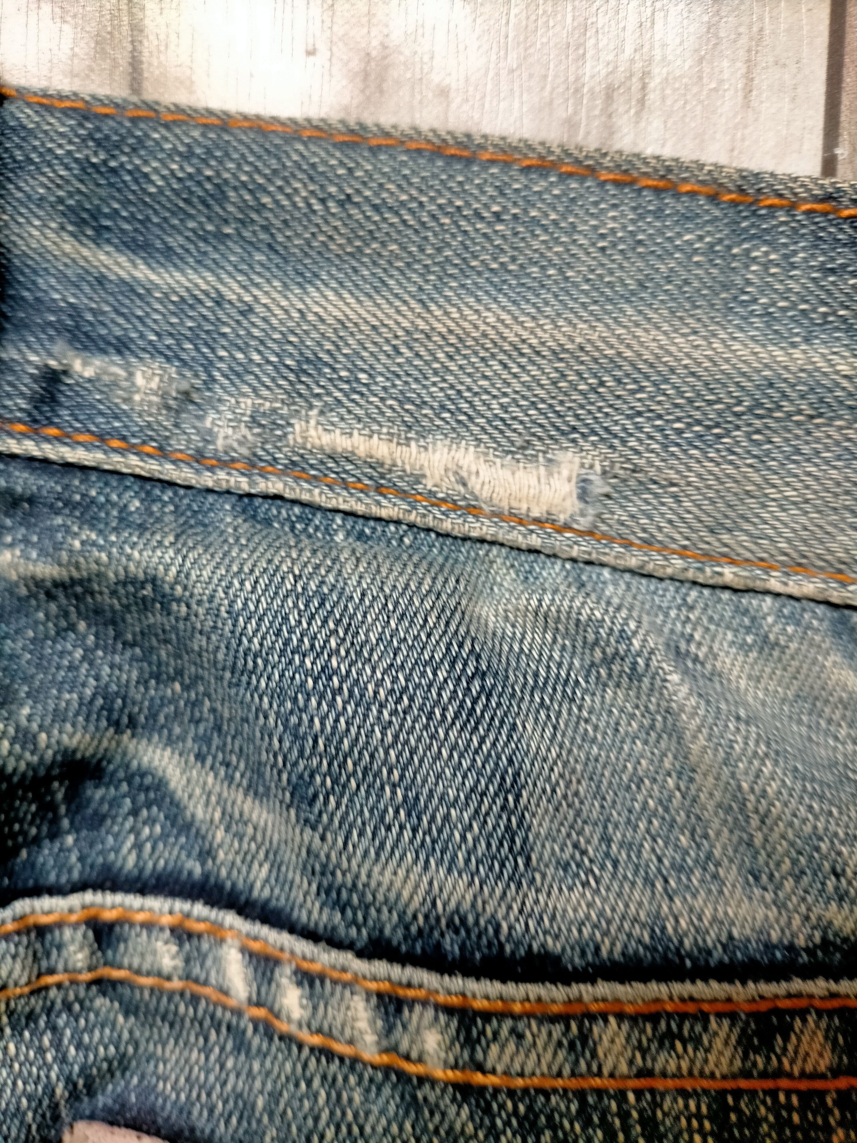 Japanese Brand × PPFM Vtg! PPFM Peyton Place jeans Cow Leather Denim Size US 30 / EU 46 - 14 Thumbnail