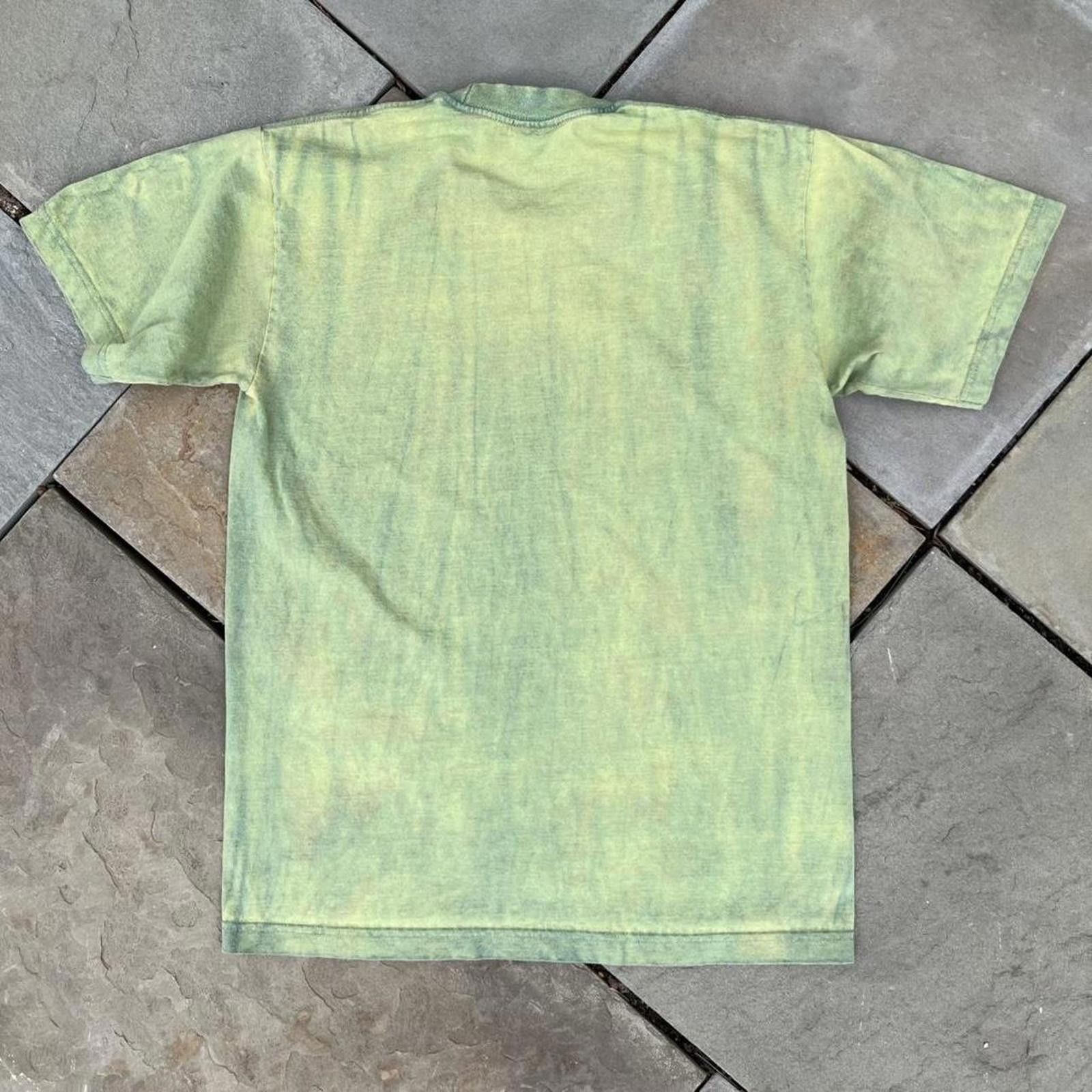 Other Y2K Multi-Green Over Dye T-Shirt Size US L / EU 52-54 / 3 - 4 Thumbnail
