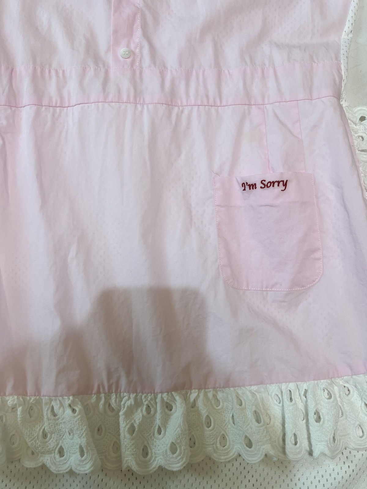 I'm Sorry by Petra Collins I'M SORRY BY PETRA COLLINS Jenny Fax pink shirt Size M / US 6-8 / IT 42-44 - 3 Thumbnail