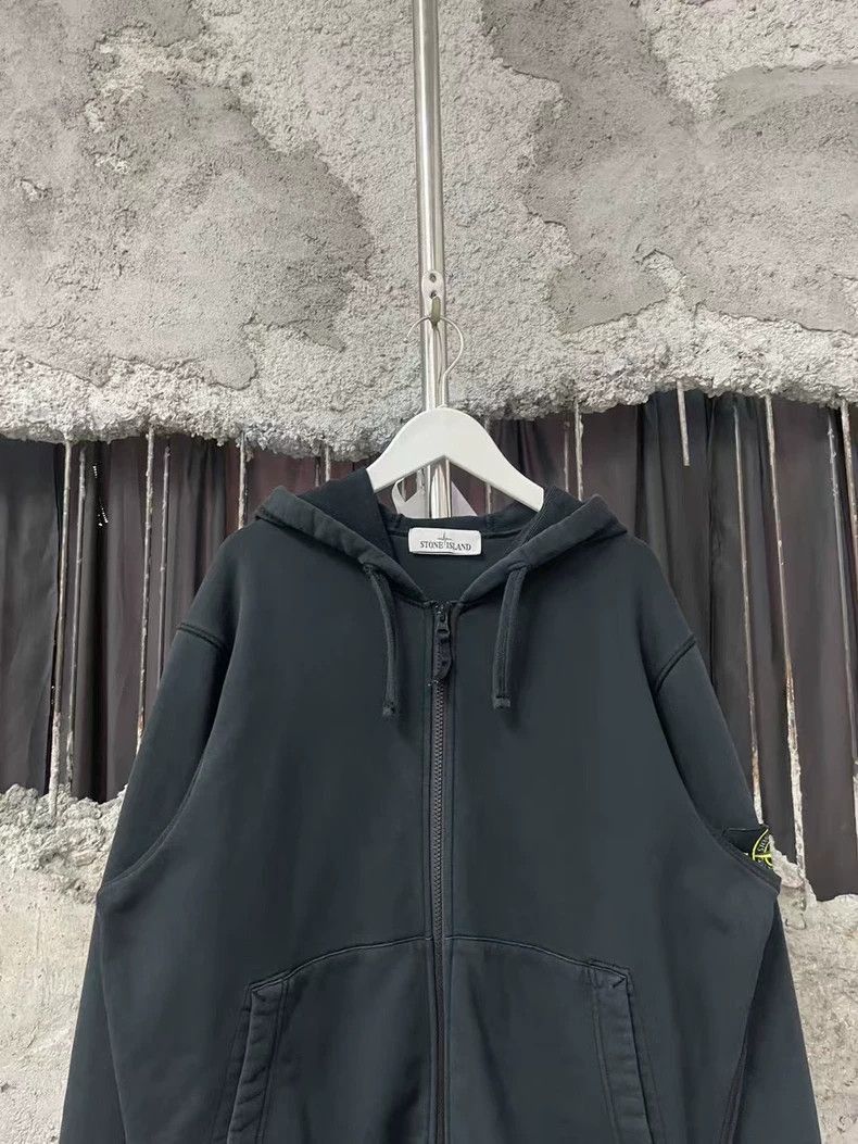 Stone Island Stone Island ZipUp Hoodie Sweatshirt -2506 Size US L / EU 52-54 / 3 - 3 Thumbnail