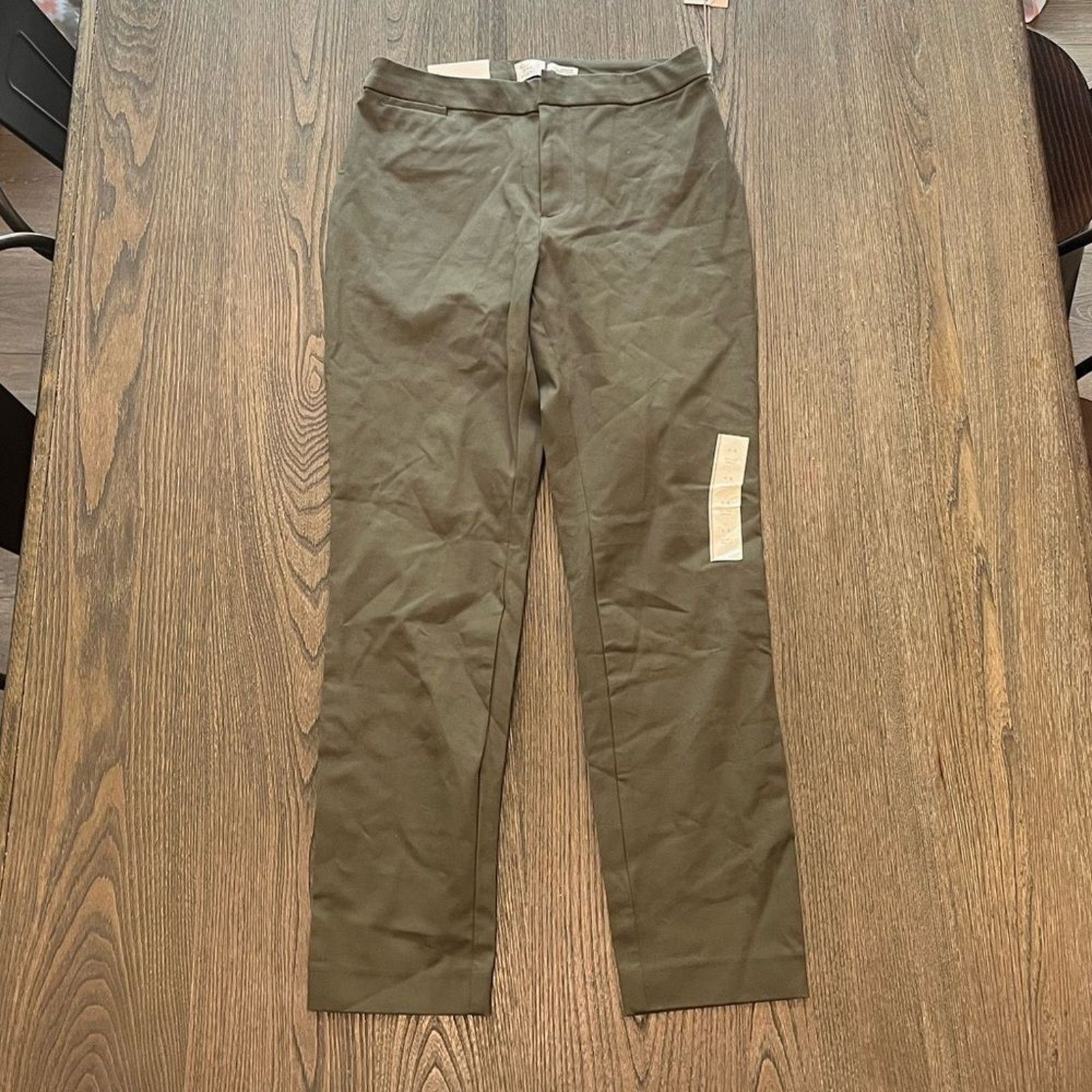 Vintage NWT A New Day Stretch Skinny Leg Olive Green Pants Size 4 Size 27" / US 4 / IT 40 - 1 Thumbnail