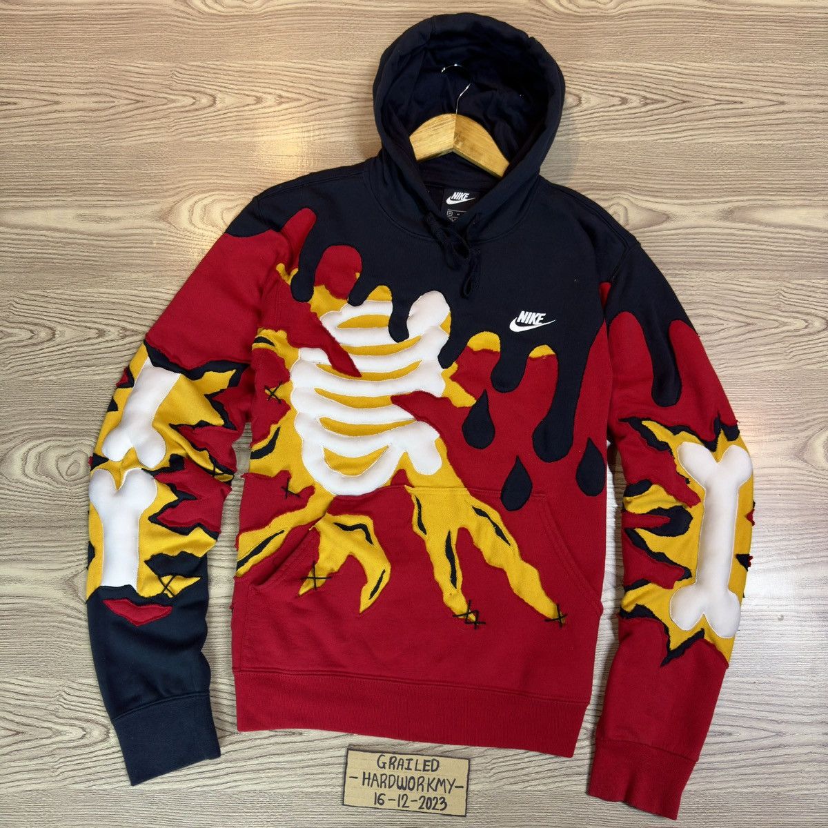 Nike Reworked 3D Ripston Nike Hoodie Size US M / EU 48-50 / 2 - 1 Thumbnail