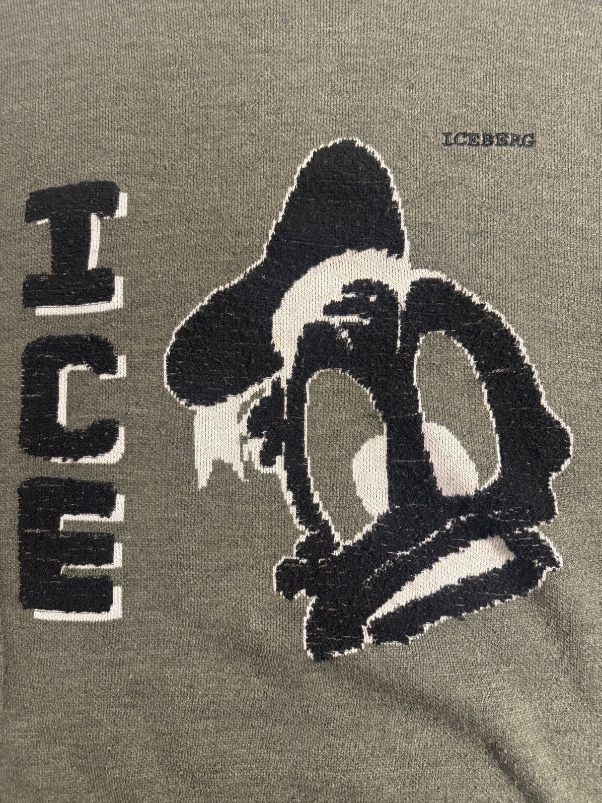 Iceberg Vintage Iceberg Jeans Donald Duck Sweater XL — Rare 90s Size US XL / EU 56 / 4 - 2 Thumbnail