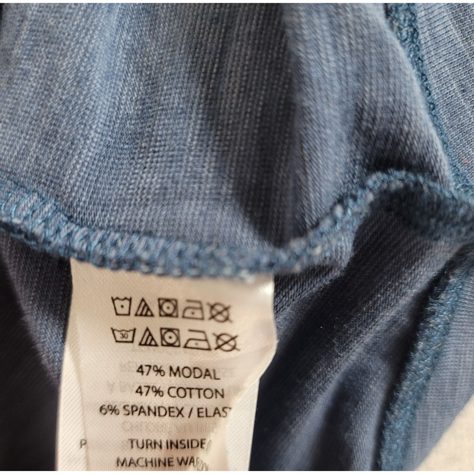 Other Lucy & Laurel Anthropologie Blue Crisscross Hem Top L Size L / US 10 / IT 46 - 5 Thumbnail