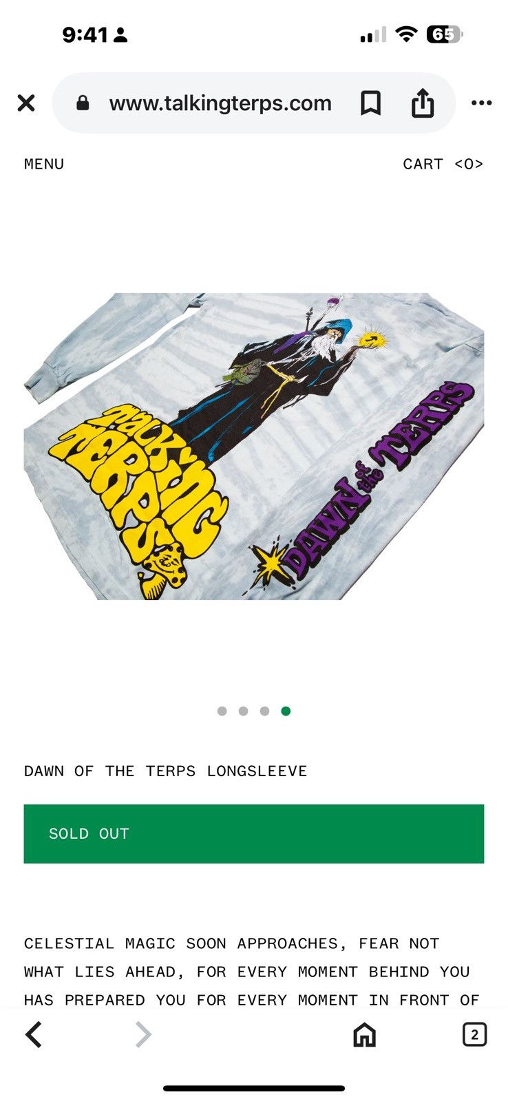 Talking Terps Talking Terps “Dawn of the Terps” LS Tee Sz S Rare 2021 Size US S / EU 44-46 / 1 - 3 Thumbnail