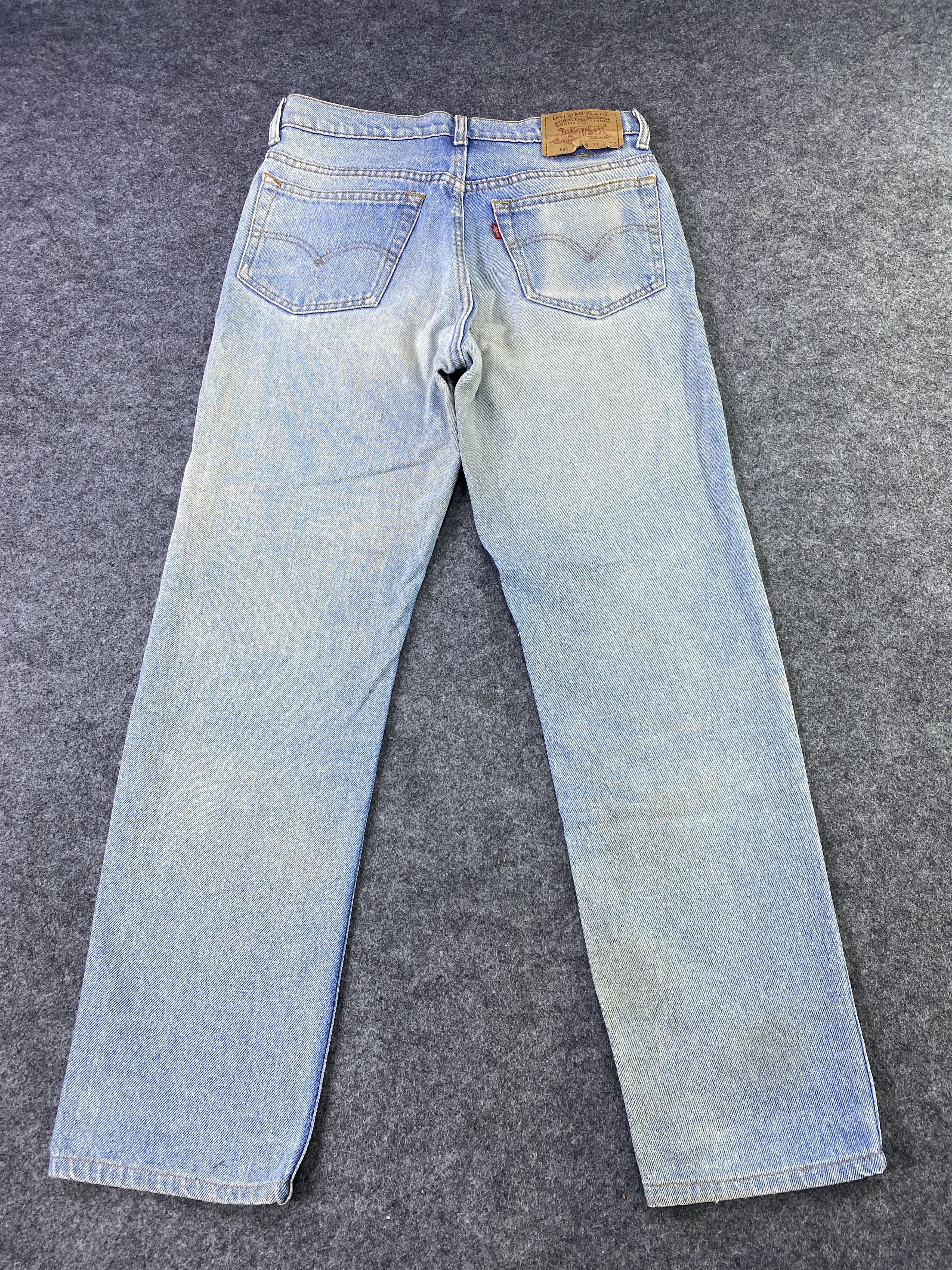 Levi's VINTAGE LEVI'S 606 BLUE WASH JEANS-J886 Size US 30 / EU 46 - 4 Thumbnail