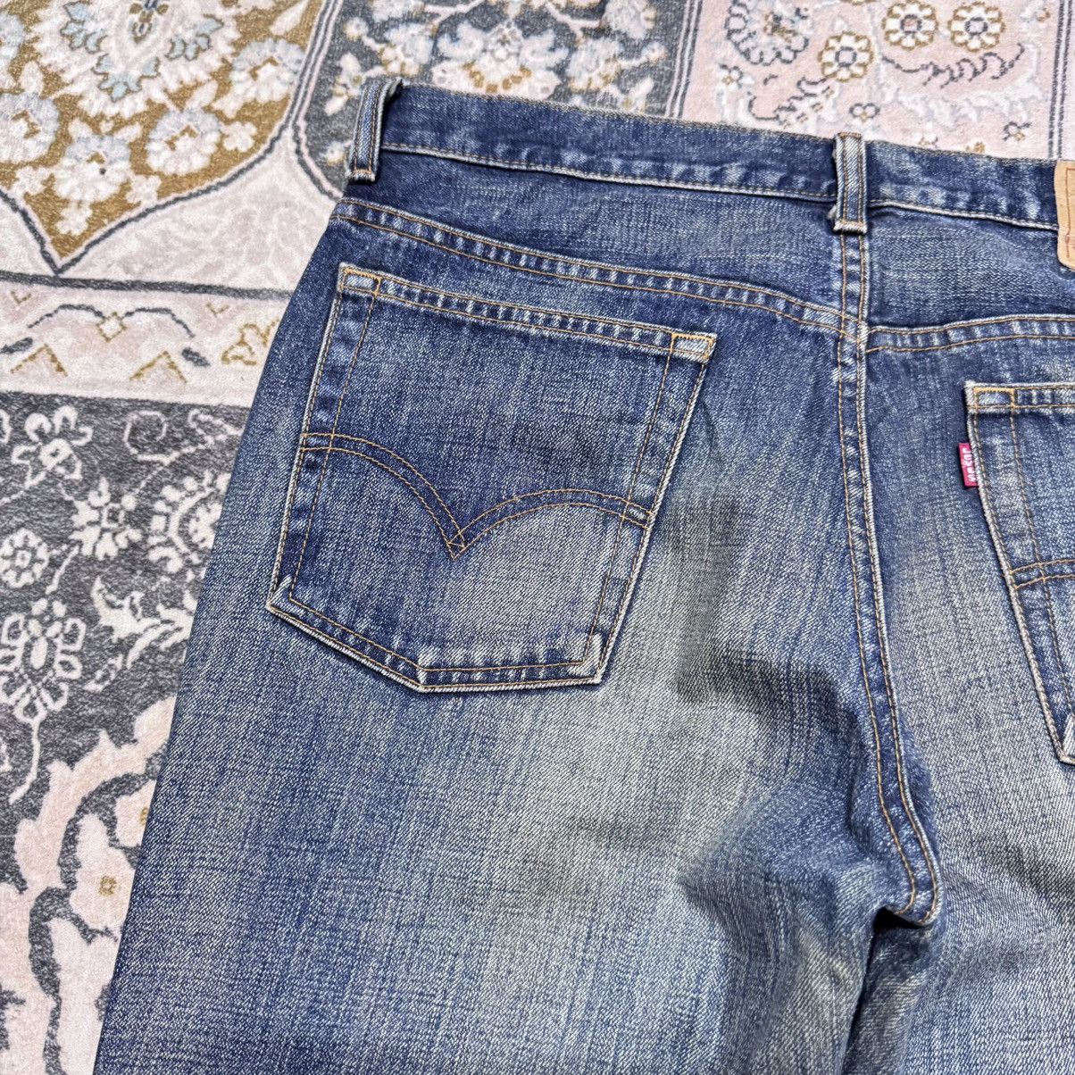 Levi's Vintage Levis 517 Denim Flare Jeans Hedi Slimane Size US 33 - 12 Thumbnail