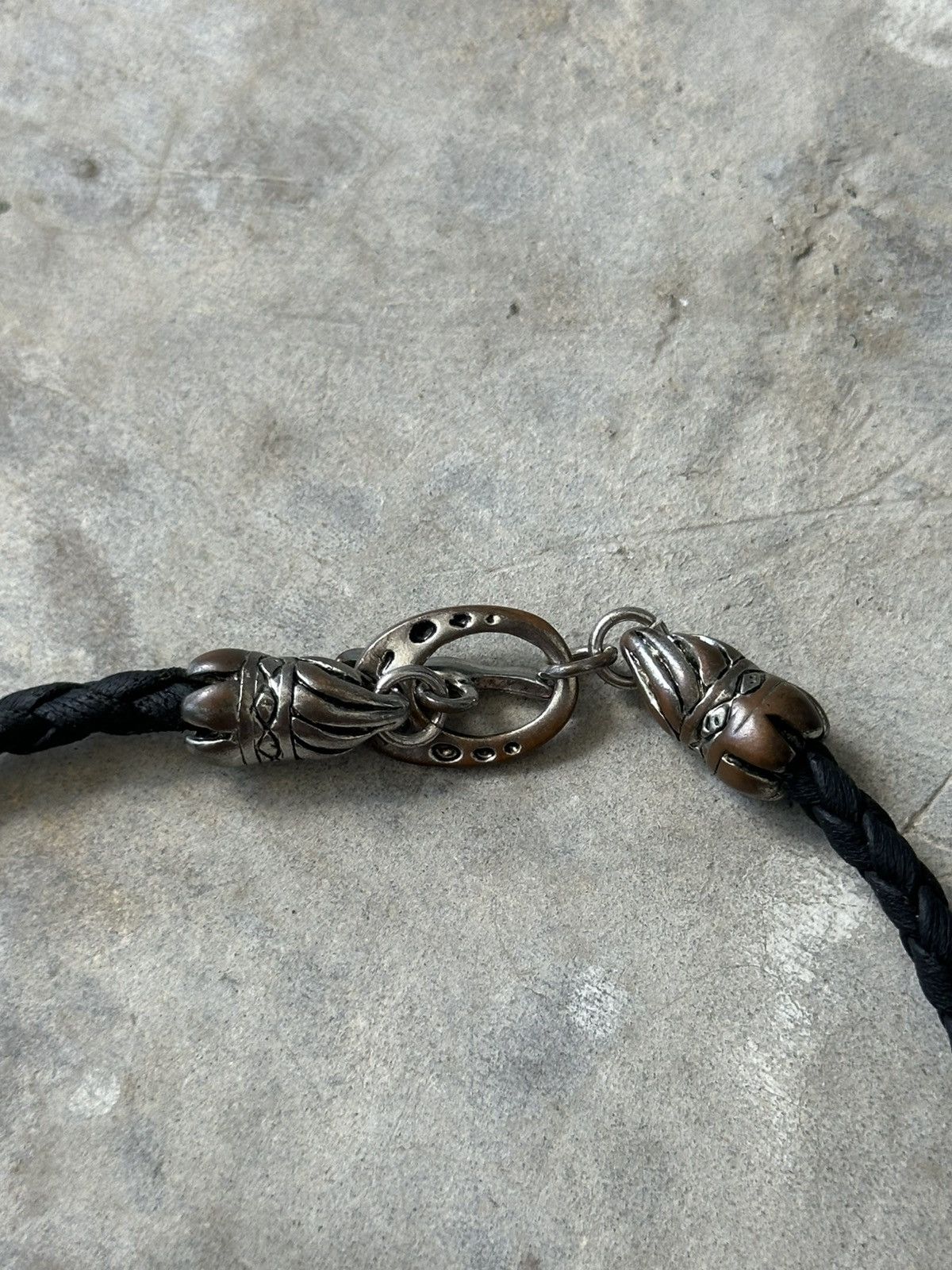 Japanese Brand × Jewelry Native Eagle/ Feathers Pendant Leather Necklace Size ONE SIZE - 5 Thumbnail
