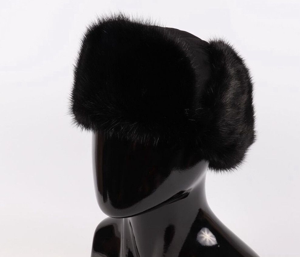 Prada Prada Fur Nylon Hat Size ONE SIZE - 2 Thumbnail