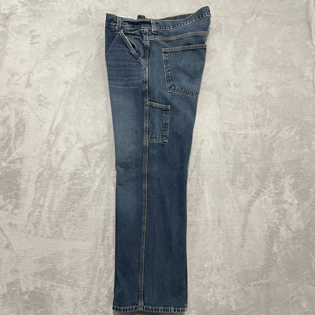 Levi's Vintage Clothing Vintage Levis Carpenter Jeans 38x32 Blue Y2K Baggy Fit Size US 38 / EU 54 - 11 Thumbnail