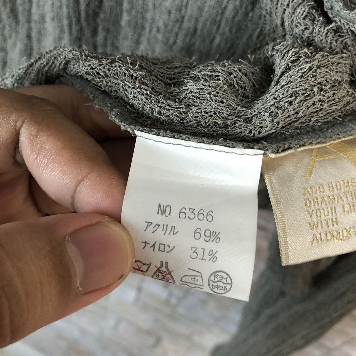 Homespun Knitwear × Japanese Brand Japanese Brand Grey Cardigan Knitwear #A783 Size M / US 6-8 / IT 42-44 - 10 Thumbnail
