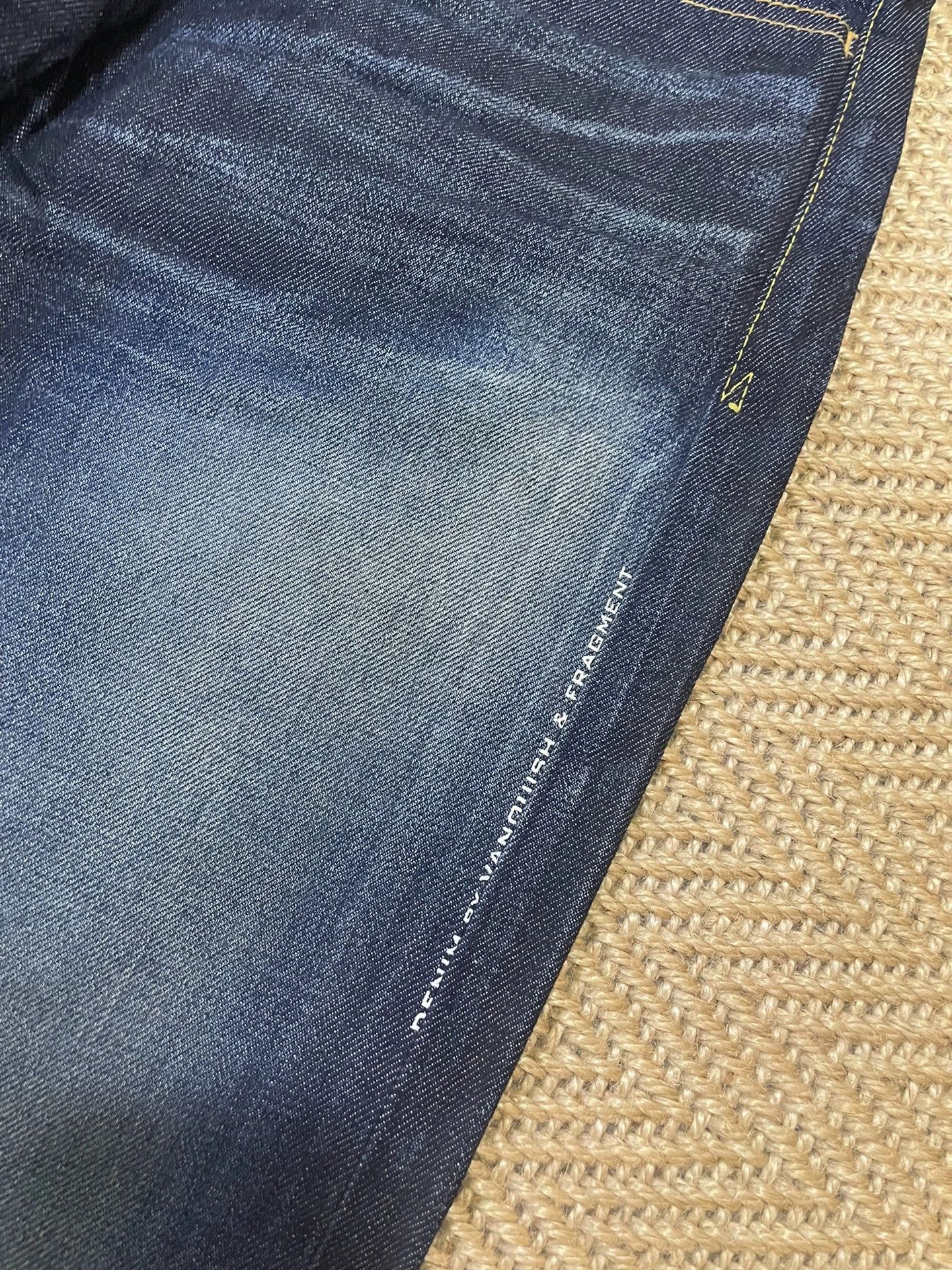 Vanquish VANQUISH x FRAGMENT Yellow Mud Wash Wide Jeans W32 New Size US 32 / EU 48 - 3 Thumbnail