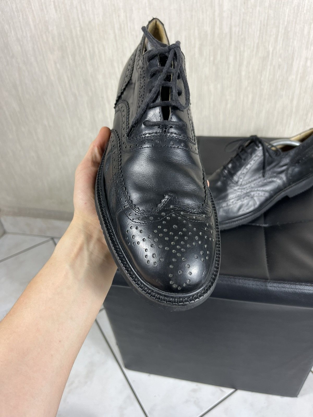 Hugo Boss Vintage Hugo Boss leather casual shoes avant garde classic Size US 9 / EU 42 - 7 Thumbnail