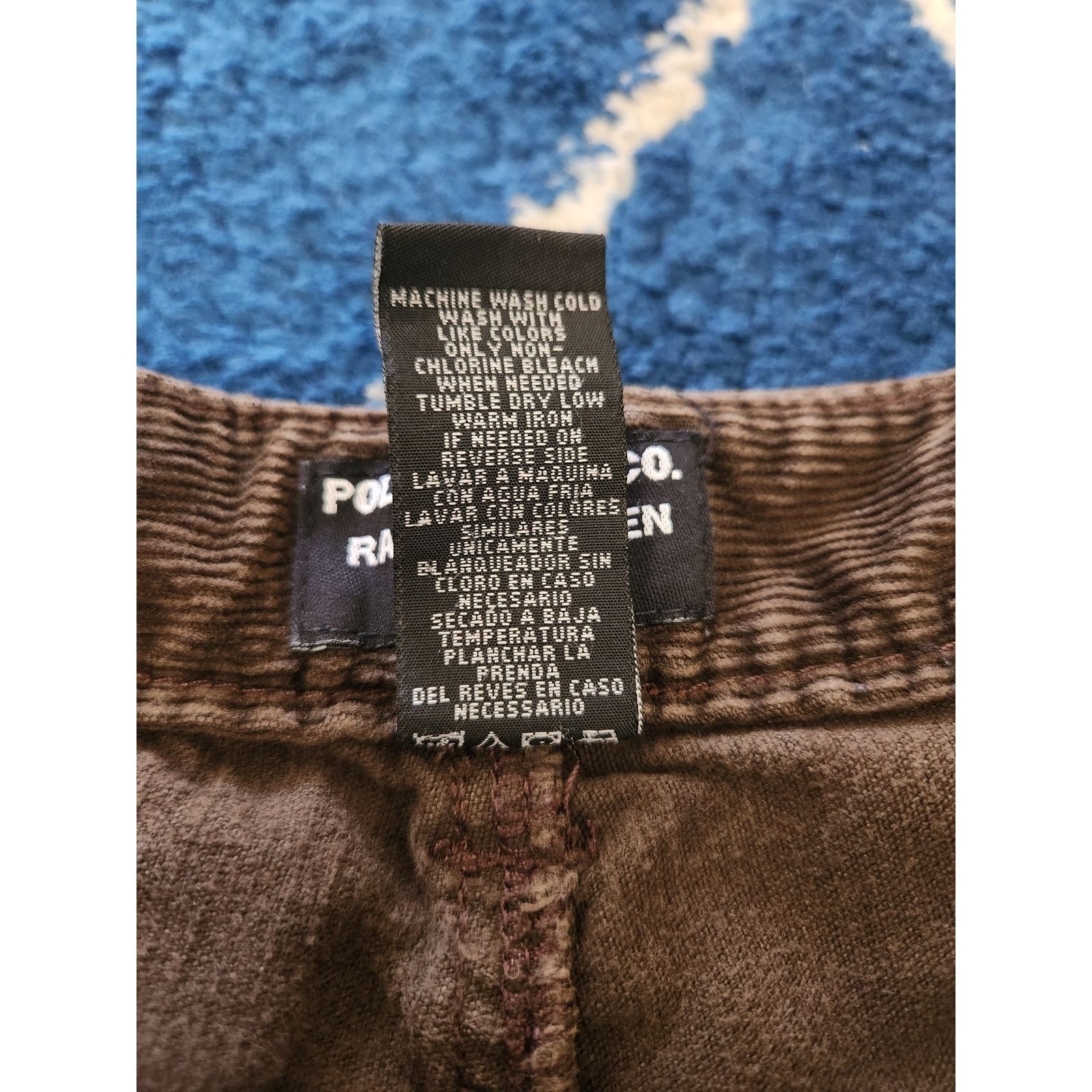 Polo Ralph Lauren Vintage Polo Jeans Ralph Lauren12x30 Corduroy Forest Green Size 34" / US 12 / IT 48 - 4 Thumbnail