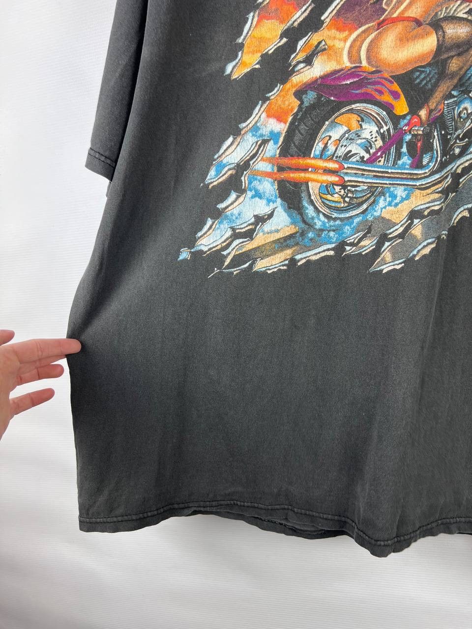 Other Bike Racing Girl vintage t-shirt size XL Size US XL / EU 56 / 4 - 4 Thumbnail