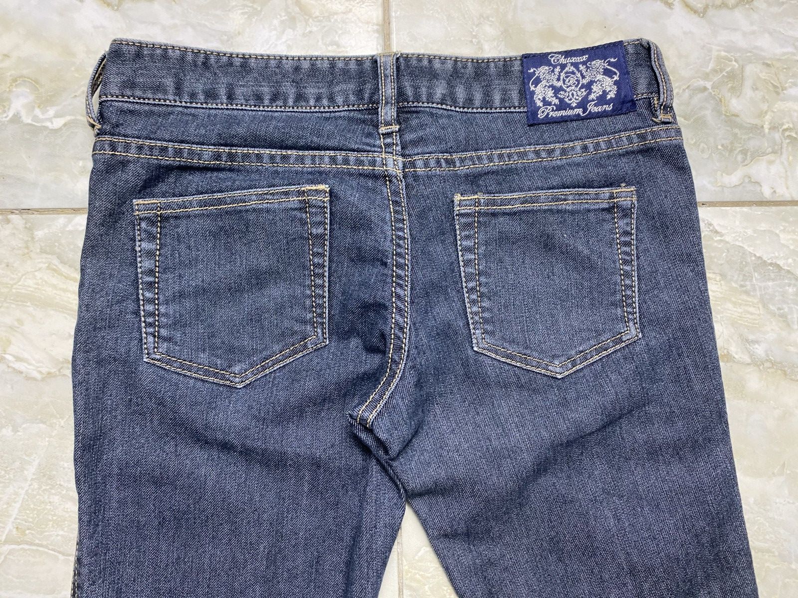 Japanese Brand Chuccocox Premium Wrinkle Skinny Jeans Size 30" / US 8 / IT 44 - 11 Thumbnail