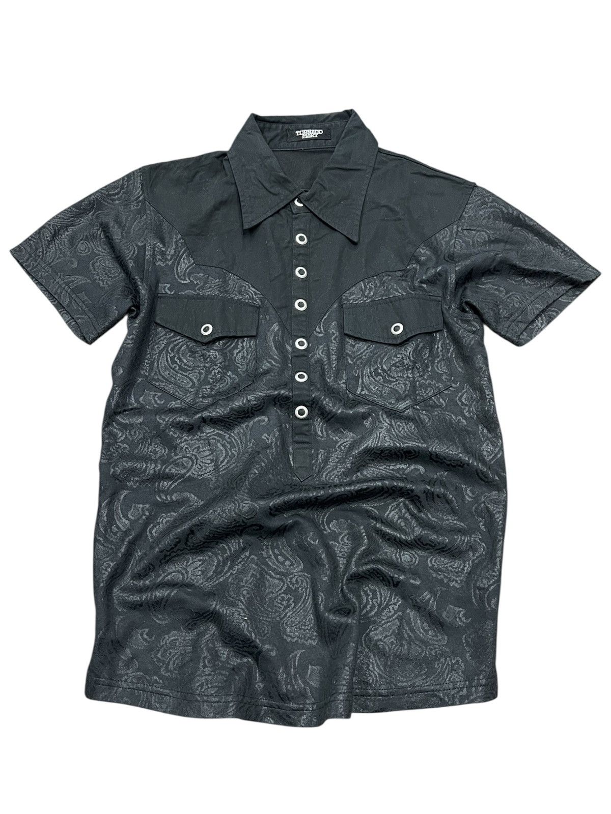 Tornado Mart TORNADO MART Tribal Design Polo Shirt | Grailed