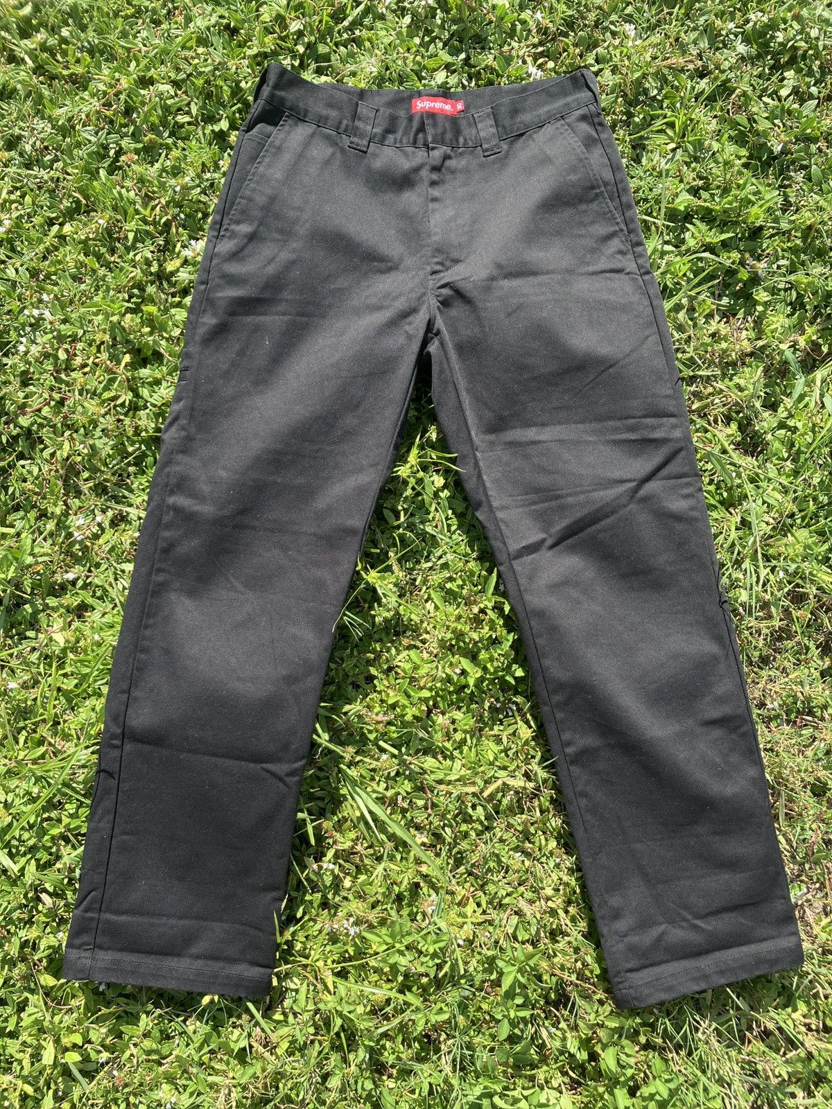 Supreme Supreme work pants Black size 30 | Grailed