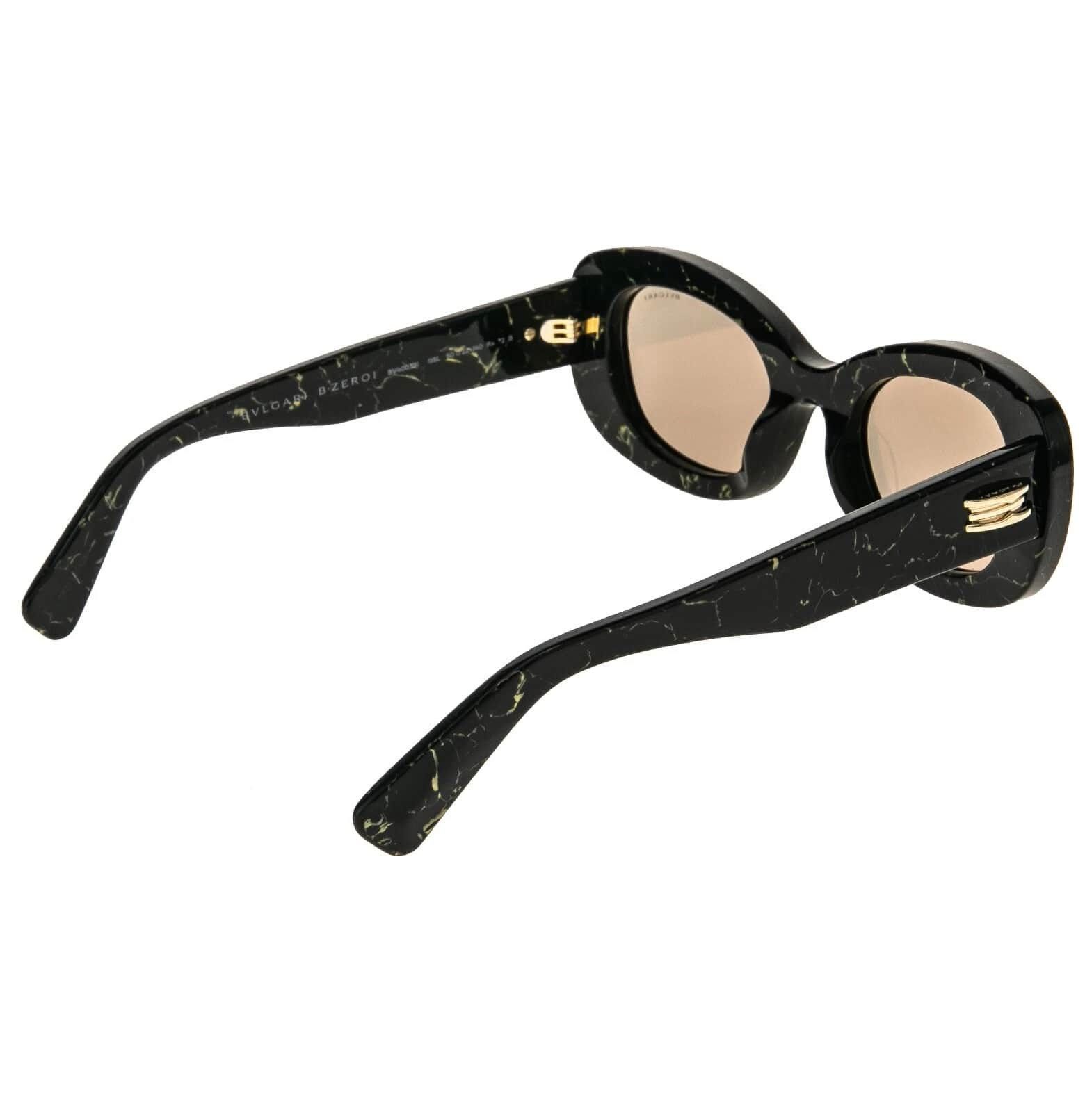 Bvlgari BVLGARI 40039 B.zero1 BV40039I Abstract Oval Sunglasses 05L Size ONE SIZE - 7 Thumbnail