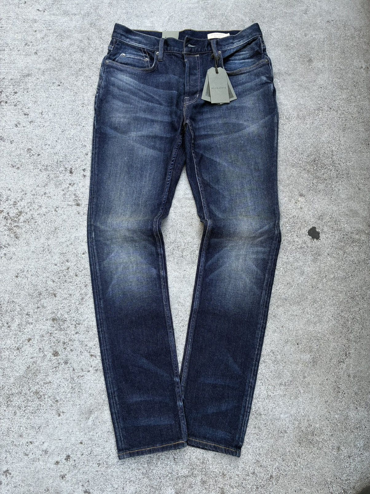 Allsaints Allsaints mid indigo straight skinny jeans Size US 30 / EU 46 - 1 Thumbnail