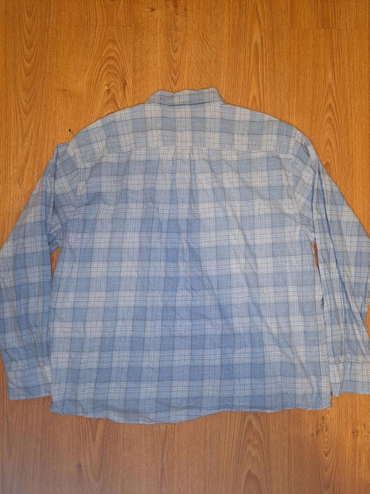 Peter Millar Peter Millar Button Up Dress Shirt Mens XXL Blue Glen Plaid Size US XXL / EU 58 / 5 - 6 Thumbnail