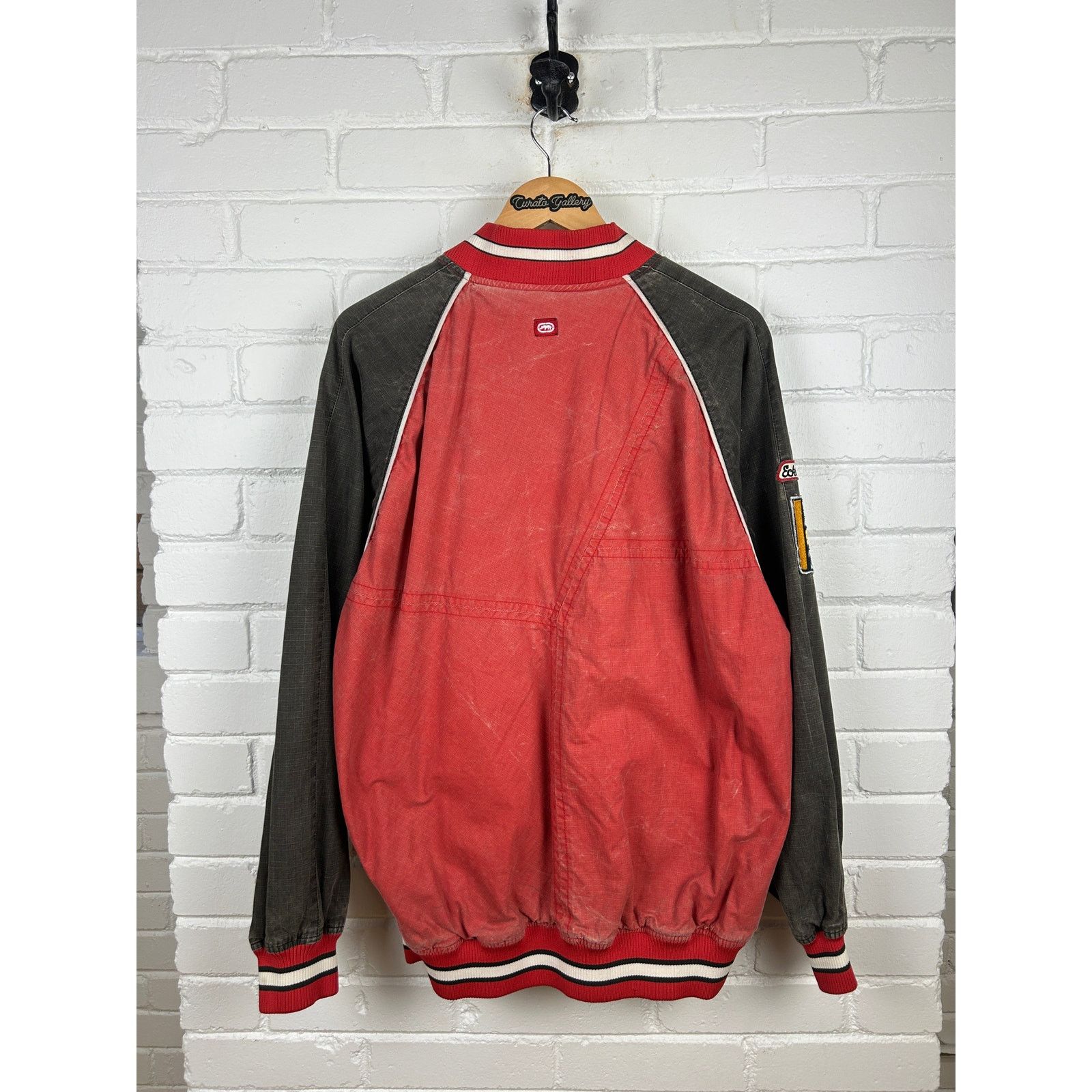 Vintage Vintage Y2K Ekko UNLTD Logo Two Tone Bomber Jacket L Size US L / EU 52-54 / 3 - 2 Thumbnail