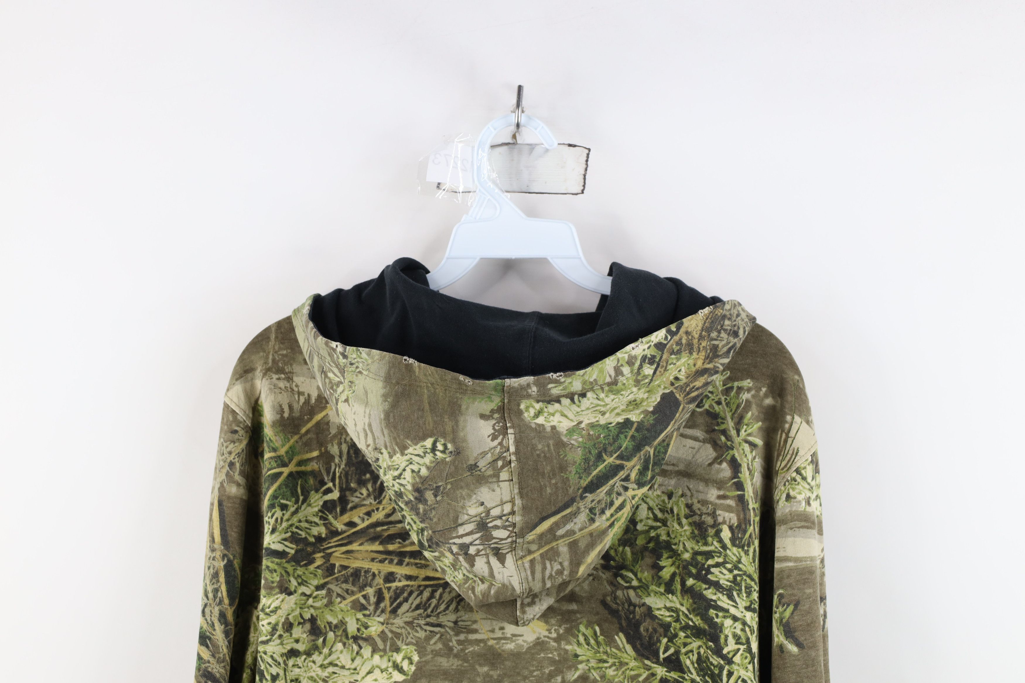 Vintage Vintage Y2K Streetwear Ribbed Full Zip Hoodie Sweatshirt Size XXL / US 16-18 / IT 52-54 - 15 Thumbnail