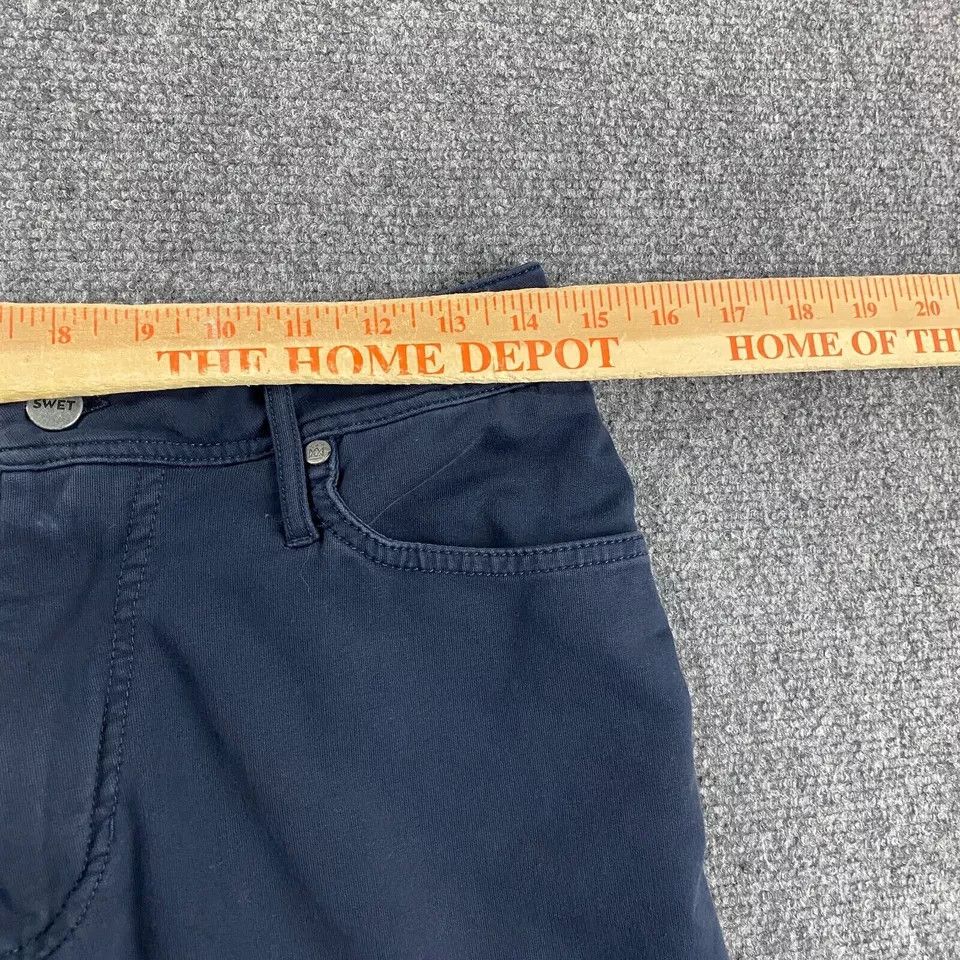 Other Swet Tailor Pants Men's 29x32 Blue Chino Regular Fit Cotton Size US 29 - 2 Thumbnail