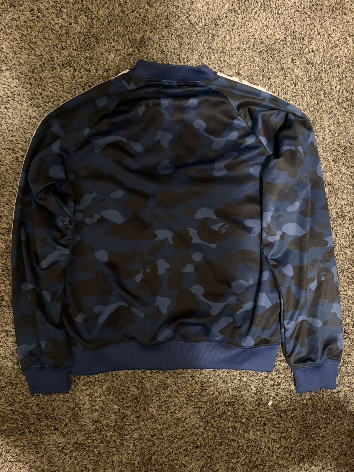 Bape BLUE BAPE TRACKSUIT JACKET Size US L / EU 52-54 / 3 - 2 Thumbnail