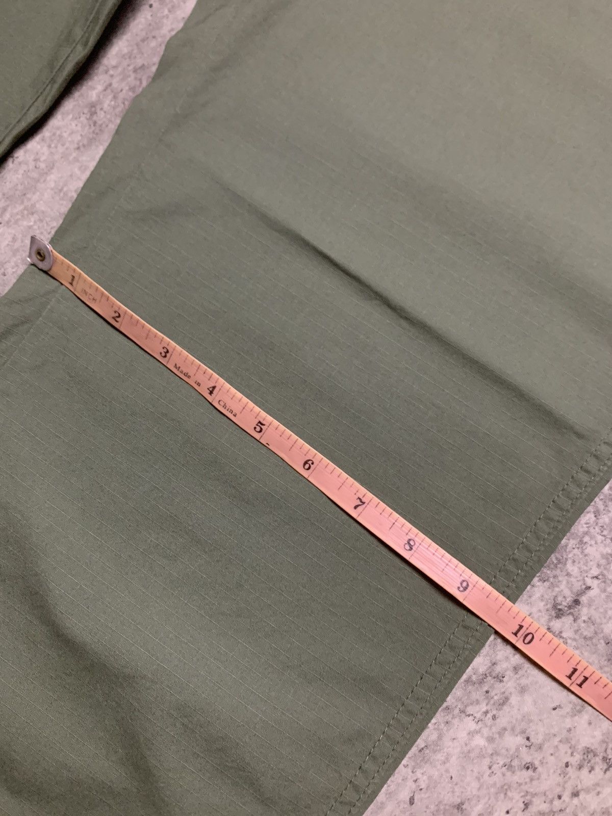 Orslow Japanese Olive Green Fatigue Rip Stop Lowrys Farm Size US 29 - 15 Thumbnail