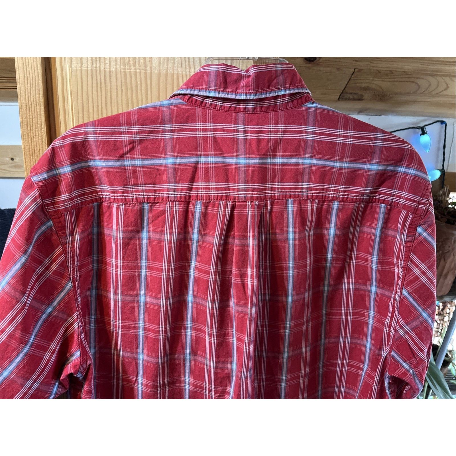Carhartt Cabelas Shirt Men’s M Button Red Plaid Short Sleeve Cotton Size US M / EU 48-50 / 2 - 7 Thumbnail