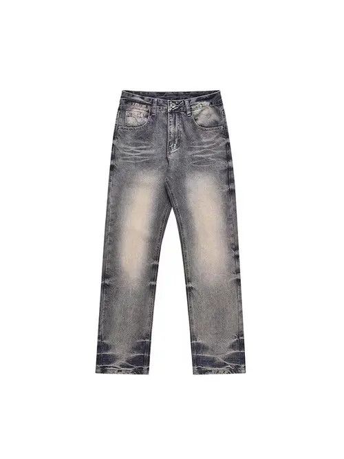 VIBE High street washed distressed micro-flared jeans Size US 32 / EU 48 - 5 Thumbnail