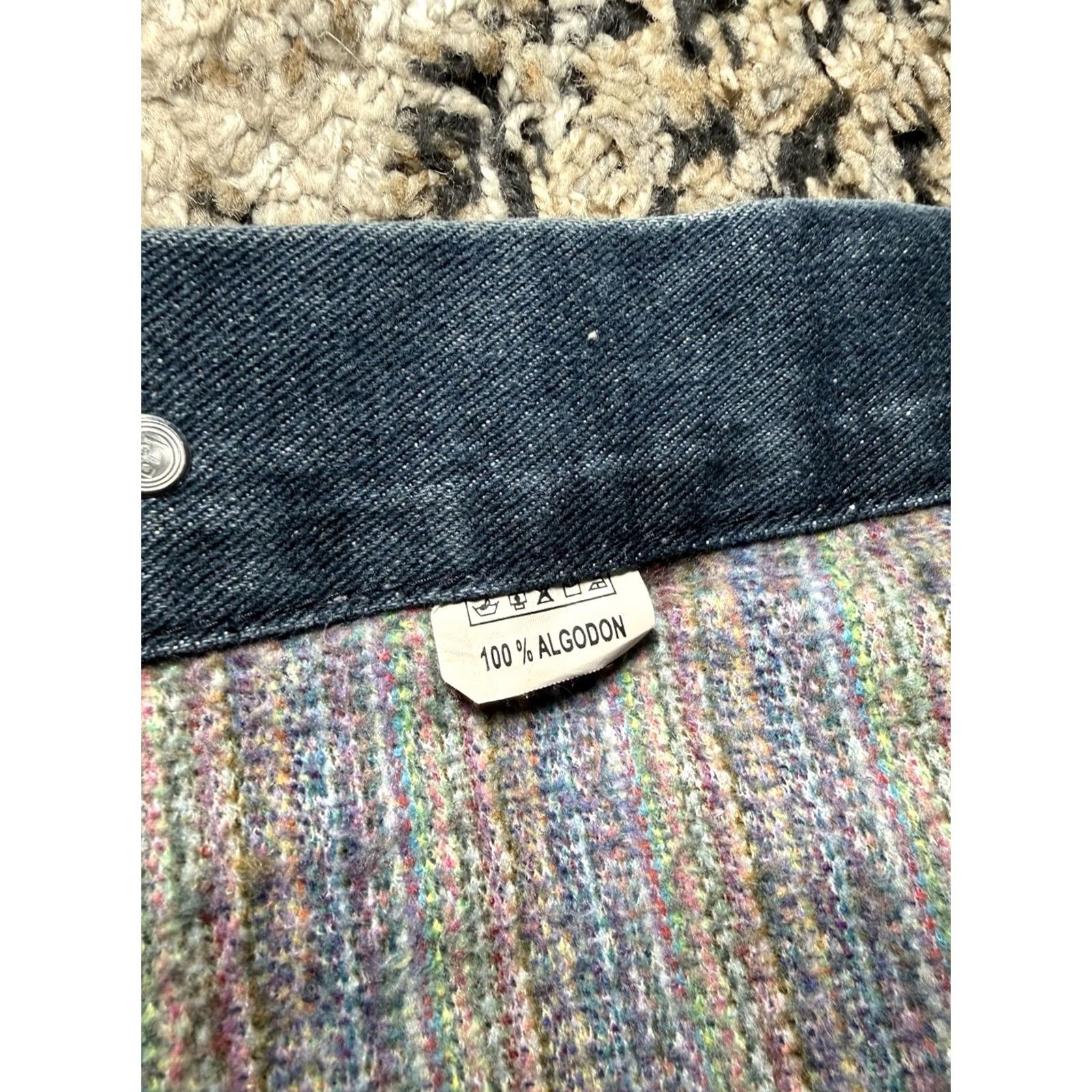 Lee 90s Lee Denim Trucker Vest - Mens Large, Lined, Vintage Size US L / EU 52-54 / 3 - 3 Thumbnail