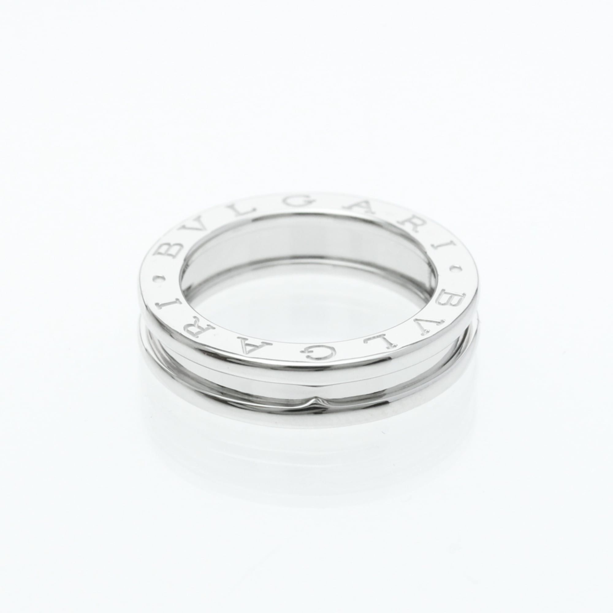 Bvlgari Bvlgari B.zero1 White Gold (18K) Fashion No Stone Band Ring Silver Size ONE SIZE - 1 Thumbnail