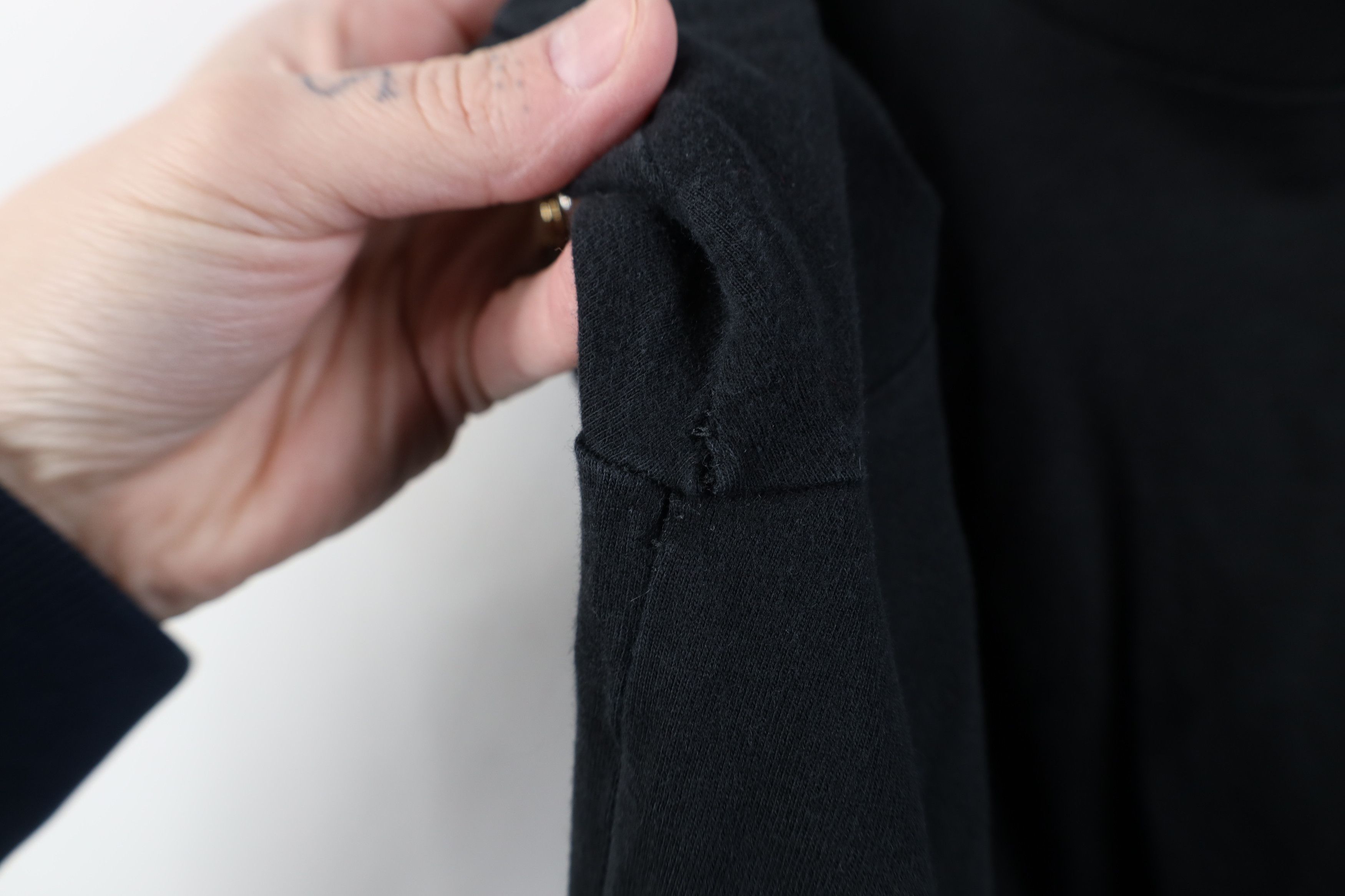 The North Face Vintage Y2K The North Face Triple Black Spell Out T-Shirt Size US M / EU 48-50 / 2 - 8 Thumbnail