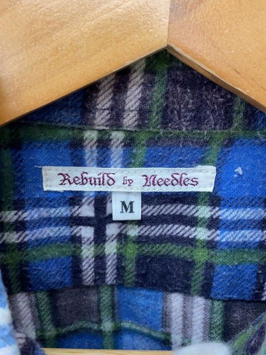 Needles Reconstructed Rebuild Flannel Button Shirt Size US M / EU 48-50 / 2 - 4 Thumbnail