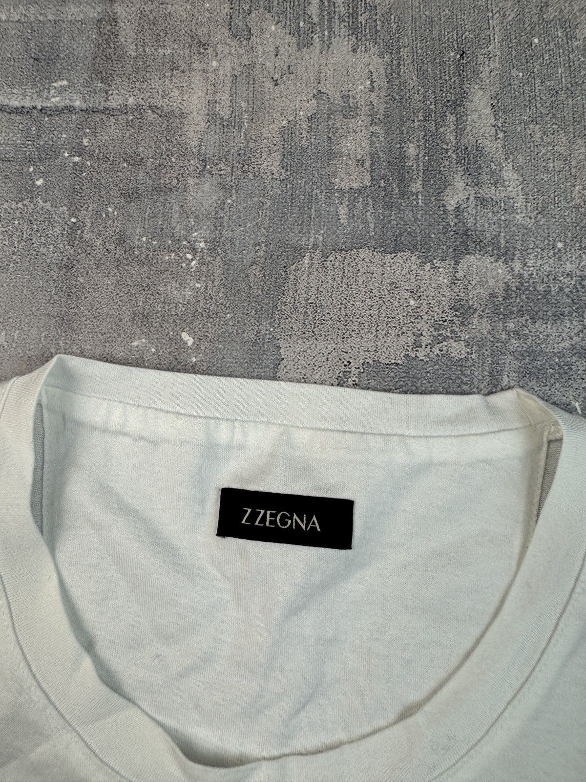 Z Zegna White T-shirt Ermenegildo Zegna ZZegna Tee Size US L / EU 52-54 / 3 - 3 Thumbnail