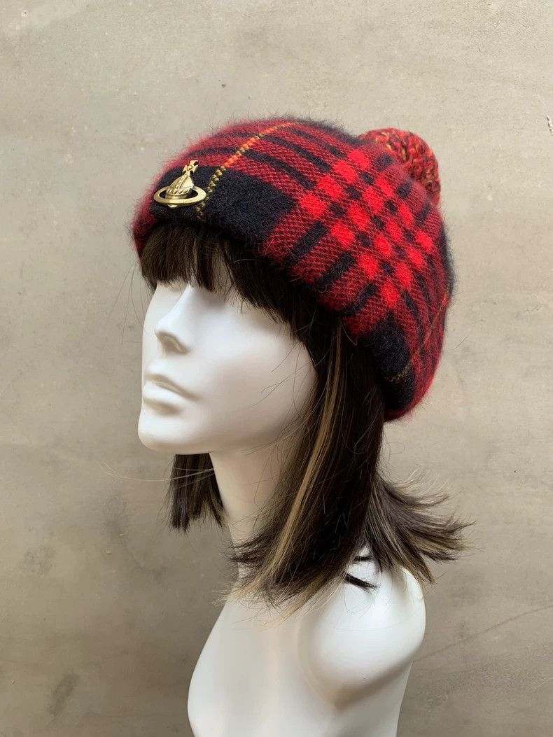 Vivienne Westwood Vivienne Westwood Vintage Red Pom-Pom Beret