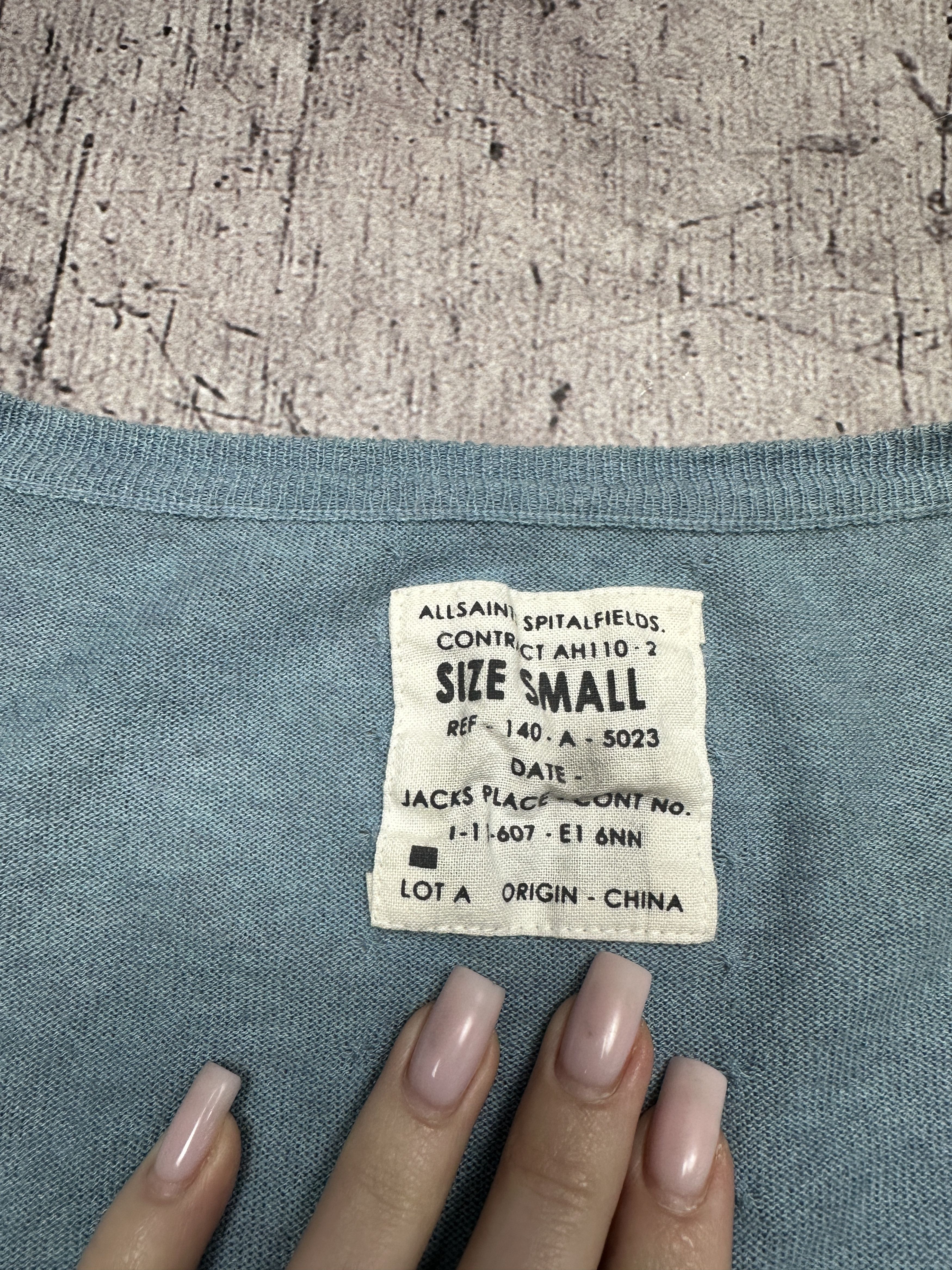 Allsaints Allsaints Core Mens Cardigan Sweater Size US S / EU 44-46 / 1 - 4 Thumbnail