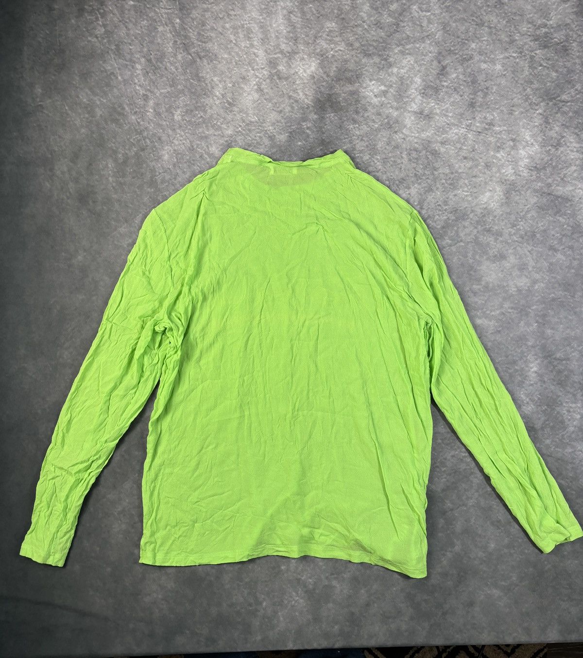 Versace × Vintage Vintage Gianni Versace Mesh Longsleeve Sheer Brat Viscose Size US S / EU 44-46 / 1 - 10 Thumbnail