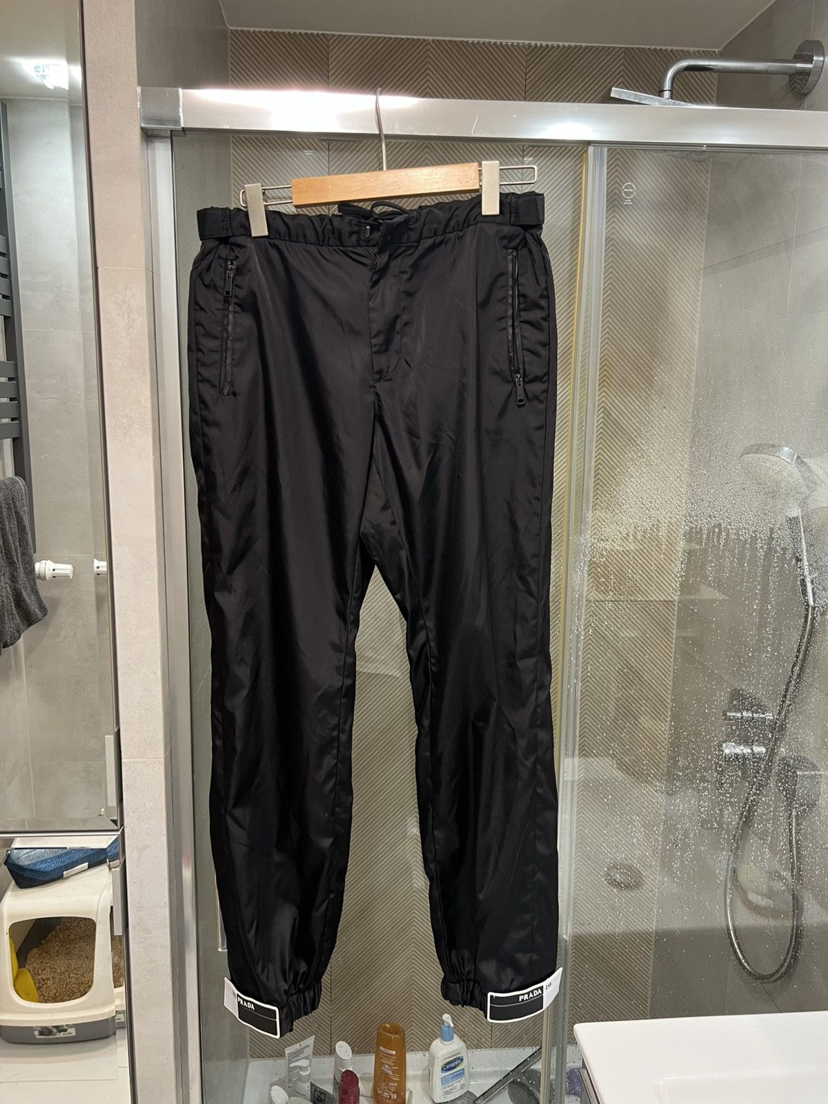 パンツ SS18' PRADA Mainline Nylon Track 50 PRADATRACKPANTS1.png?v=