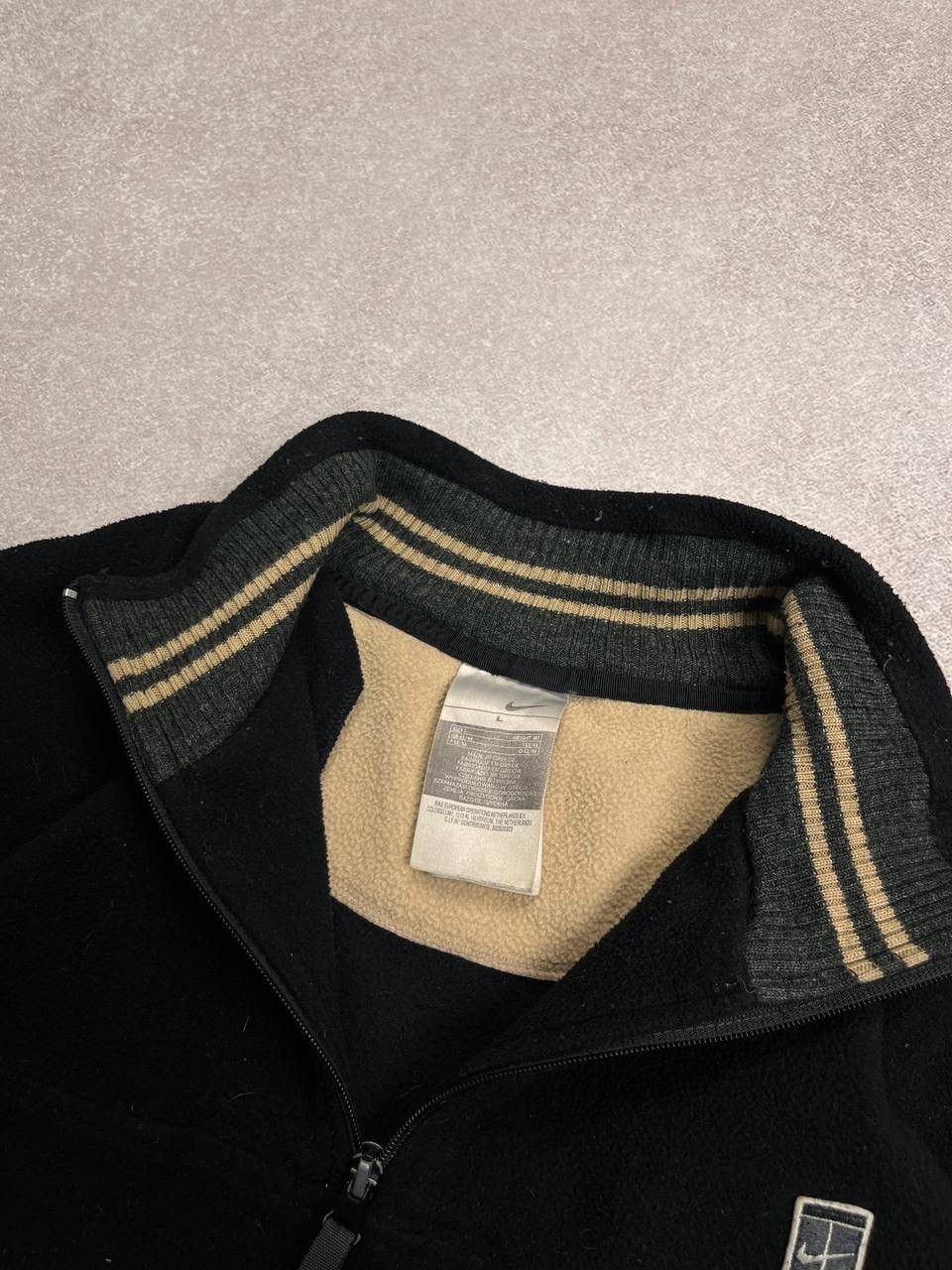 Nike × Vintage VINTAGE NIKE COURT FLEECE ANDRE AGASSI SHERPA JACKET L Size US L / EU 52-54 / 3 - 3 Thumbnail