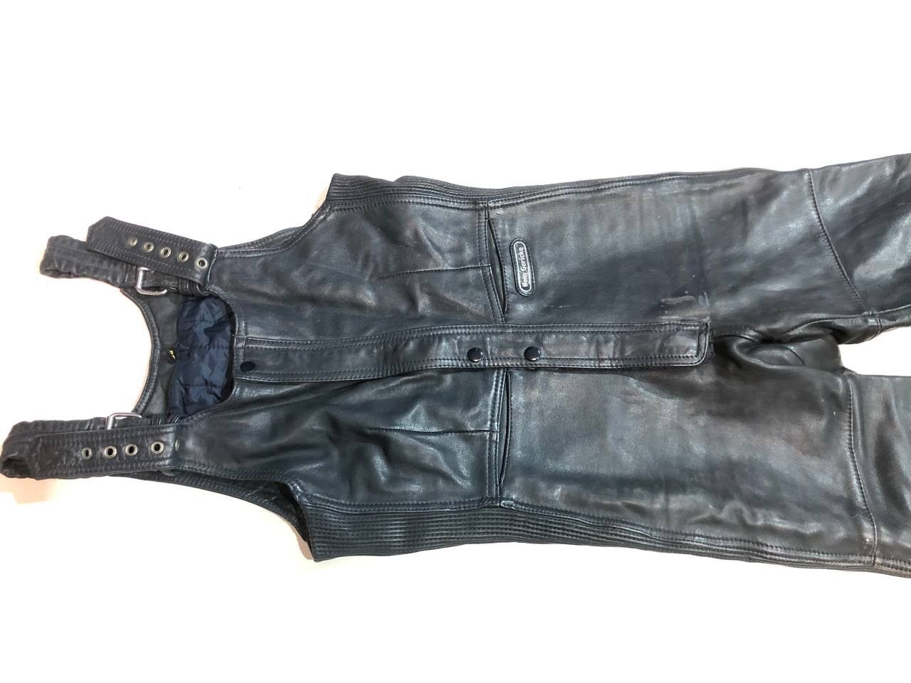 Hein Gericke × Vintage Hein Gericke Vintage Rare Moto Biker Leather Pants Size US 30 / EU 46 - 5 Thumbnail