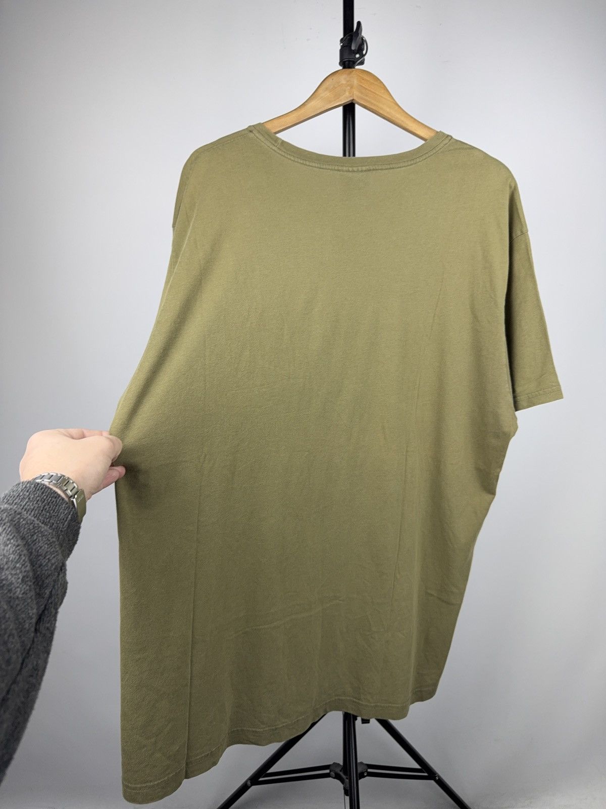 Polo Ralph Lauren 90s Polo Ralph Lauren Olive Vintage Graphic Eagle Tee XL Size US XL / EU 56 / 4 - 12 Thumbnail