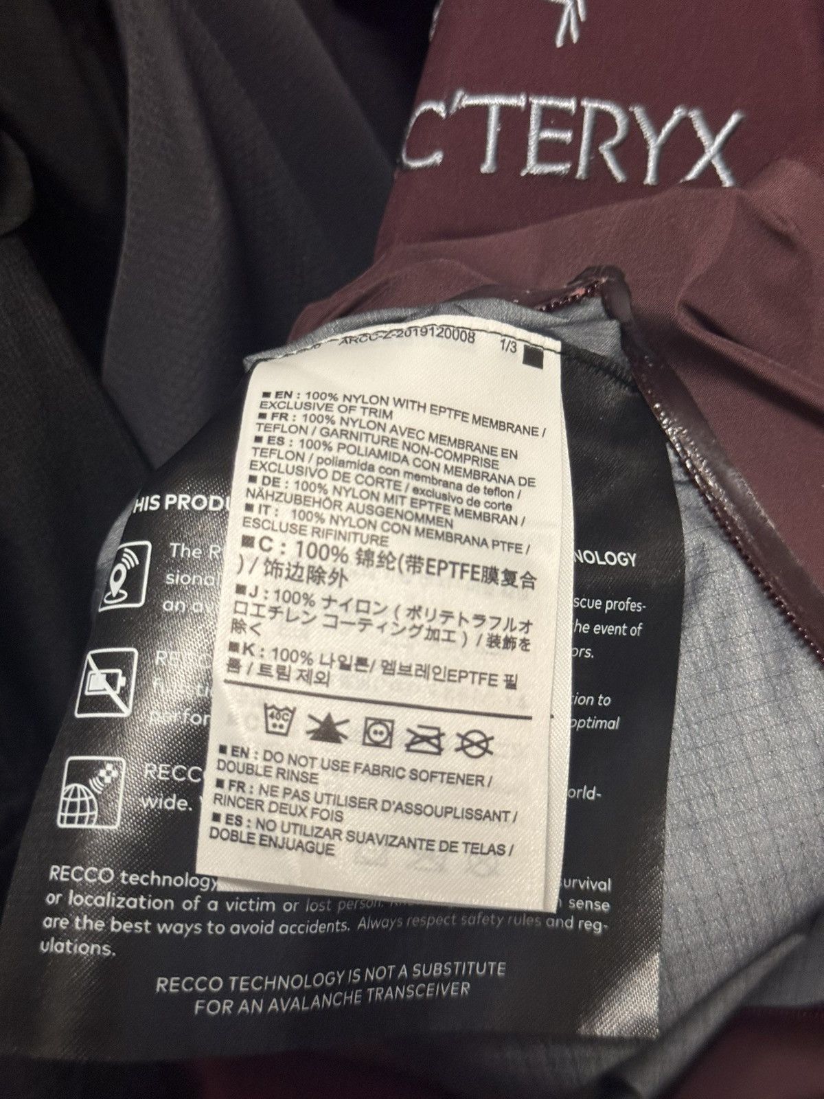 Arc'teryx Beta AR Rhapsody Size US M / EU 48-50 / 2 - 10 Thumbnail